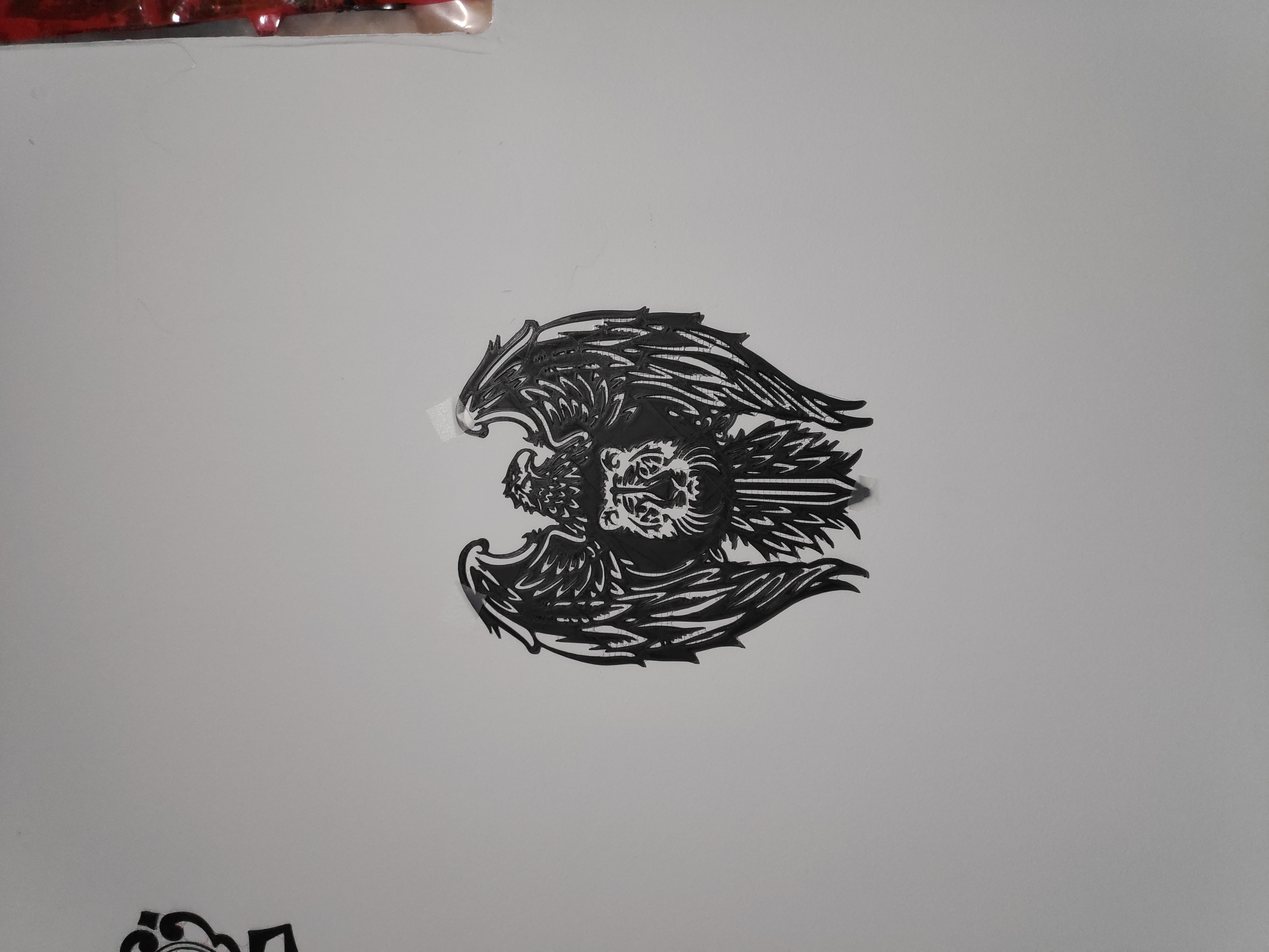 Eagle with Tiger Wall Art