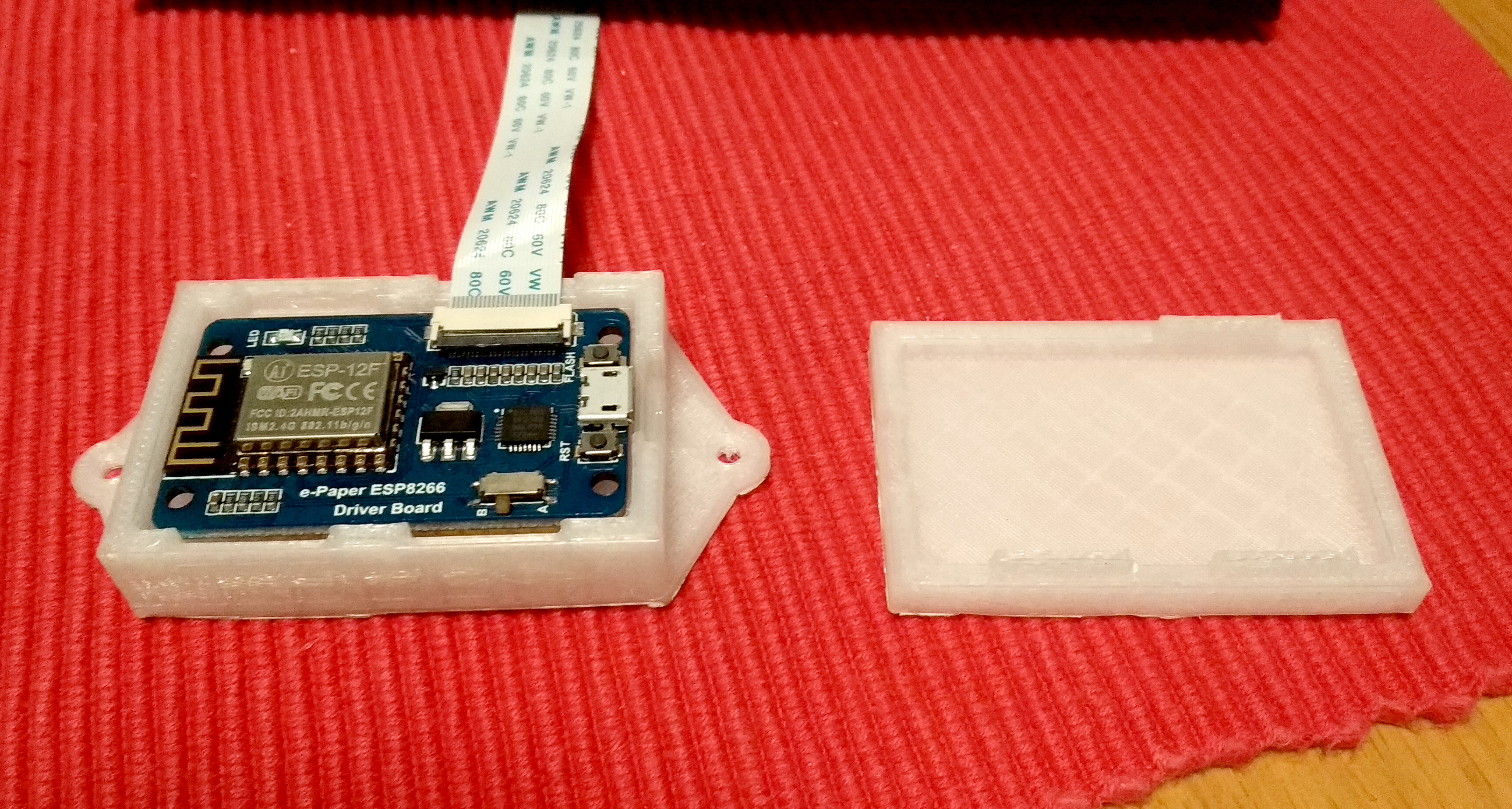 Case for Waveshare e-Paper ESP8266 Driver Board
