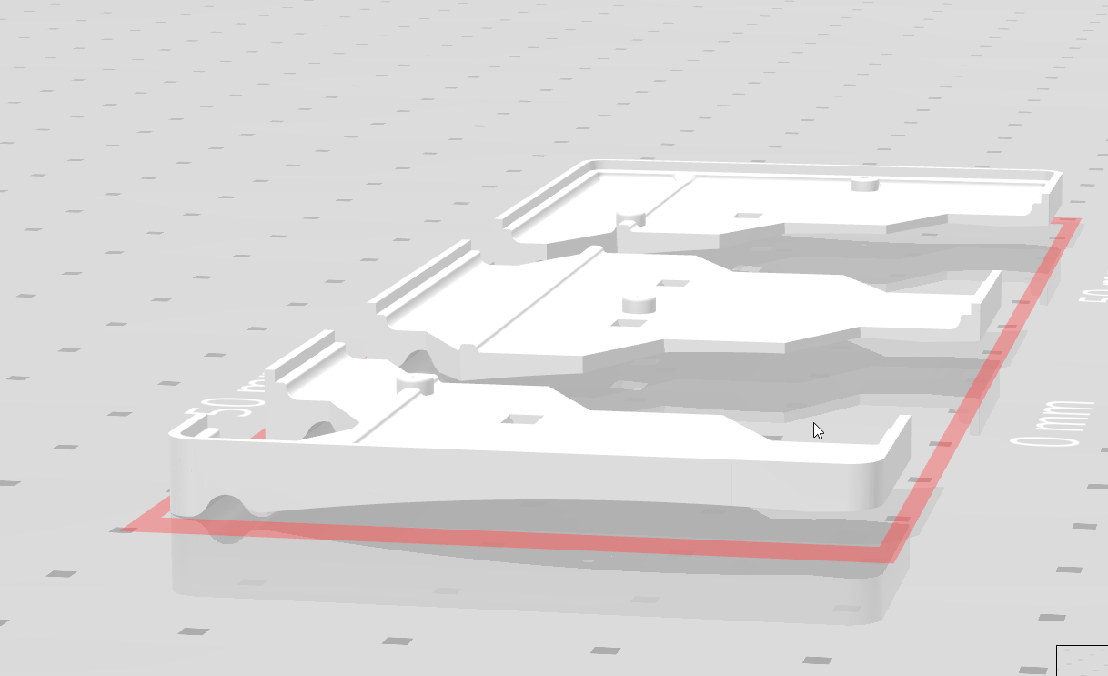 XD75 parametric minimalist case (*Functionnal WIP*)
