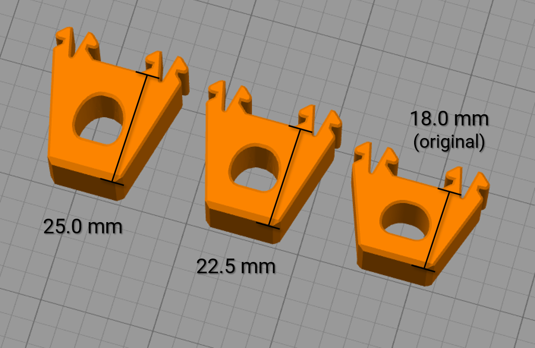 (Taller) Ender 3 Rubber Feet