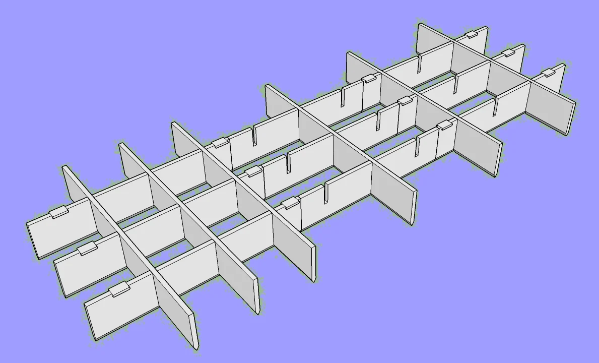 Freeze dryer tray dividers