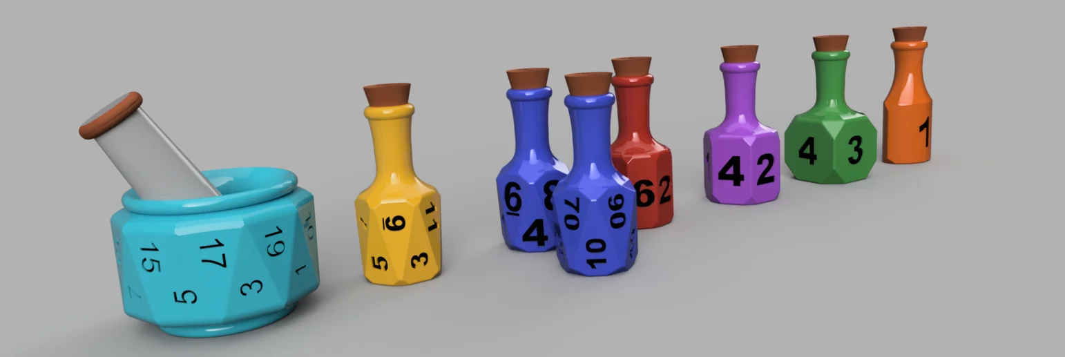 Potion Bottle Dice