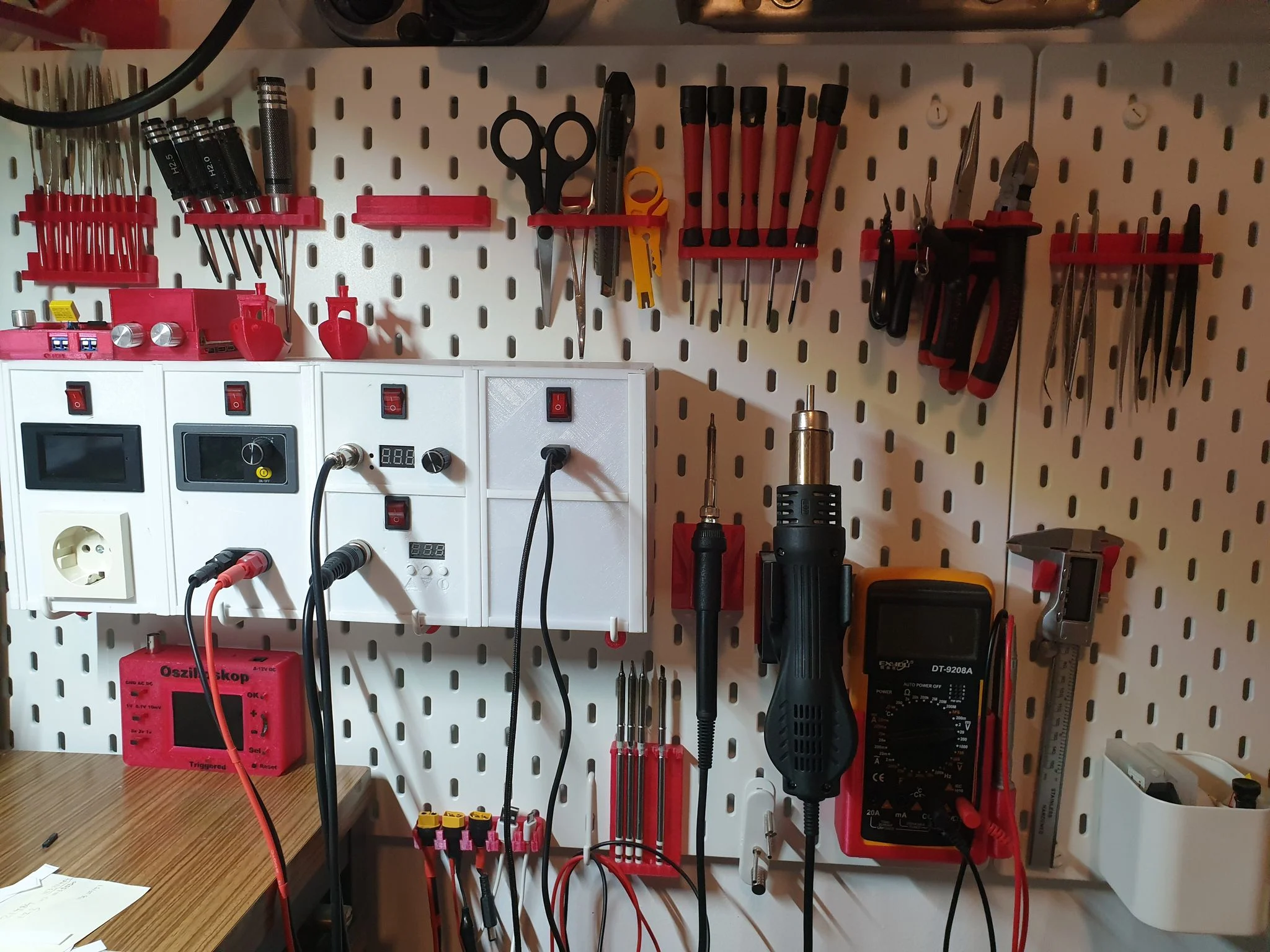 IKEA SKÅDIS / SKADIS organiser mounts collection