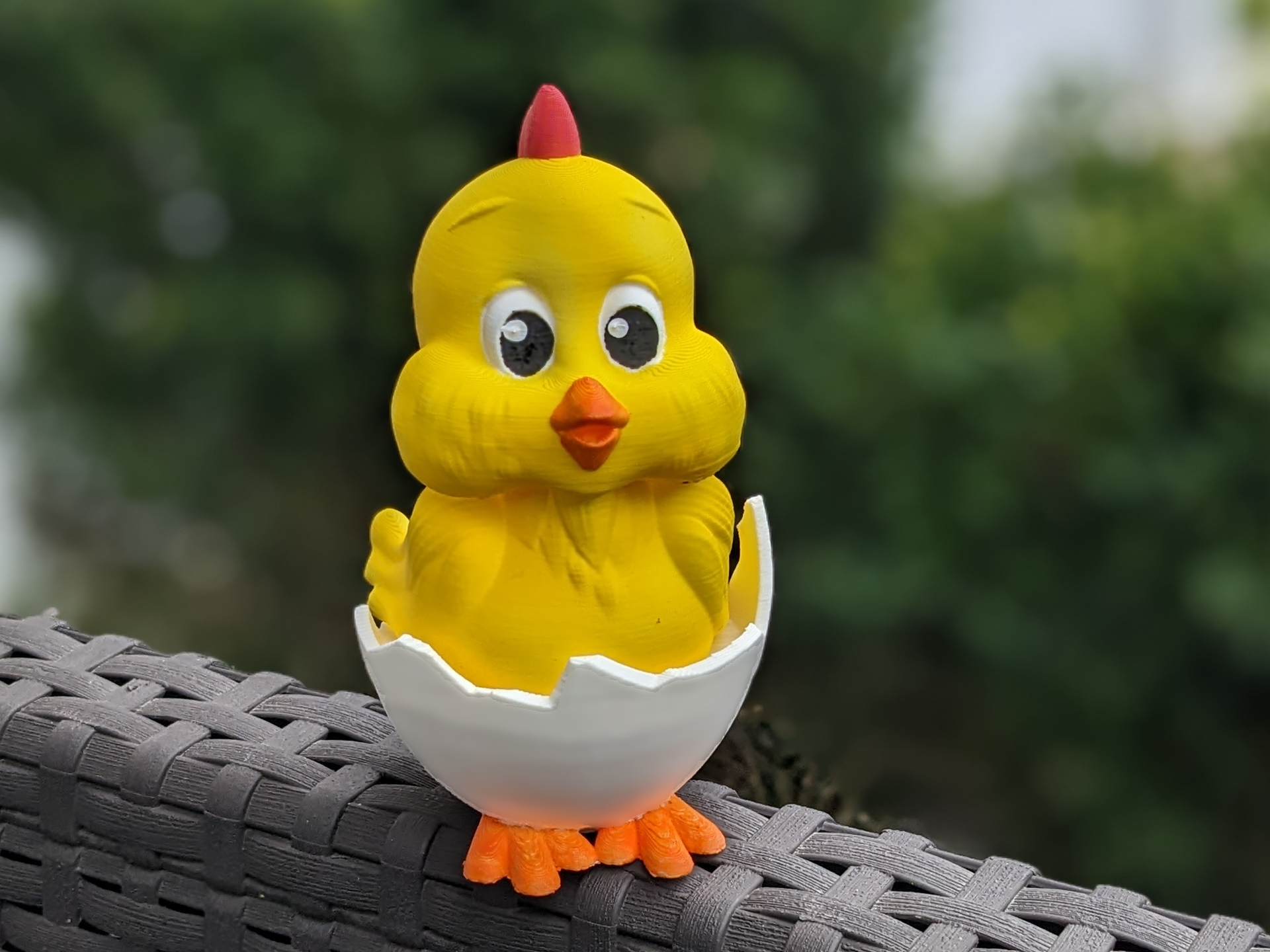 Cute Cartoon Easter Chick No. 3