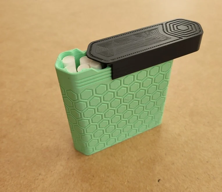 Sliding Cigarette Case normal and small