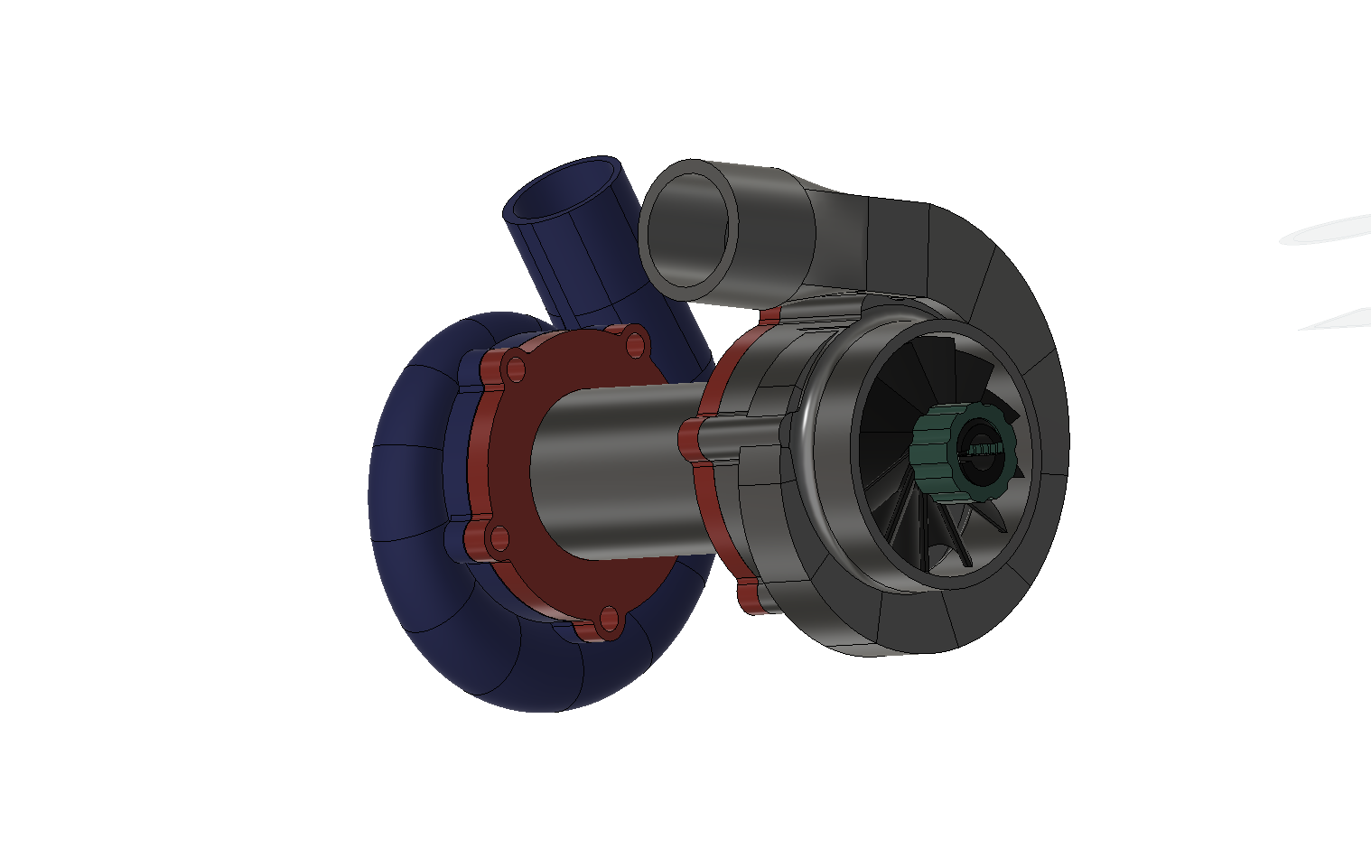 working turbocharger