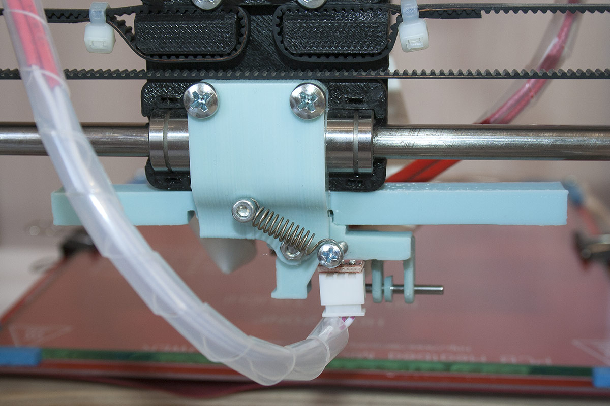 Rack & pinion autolevel for Prusa i3