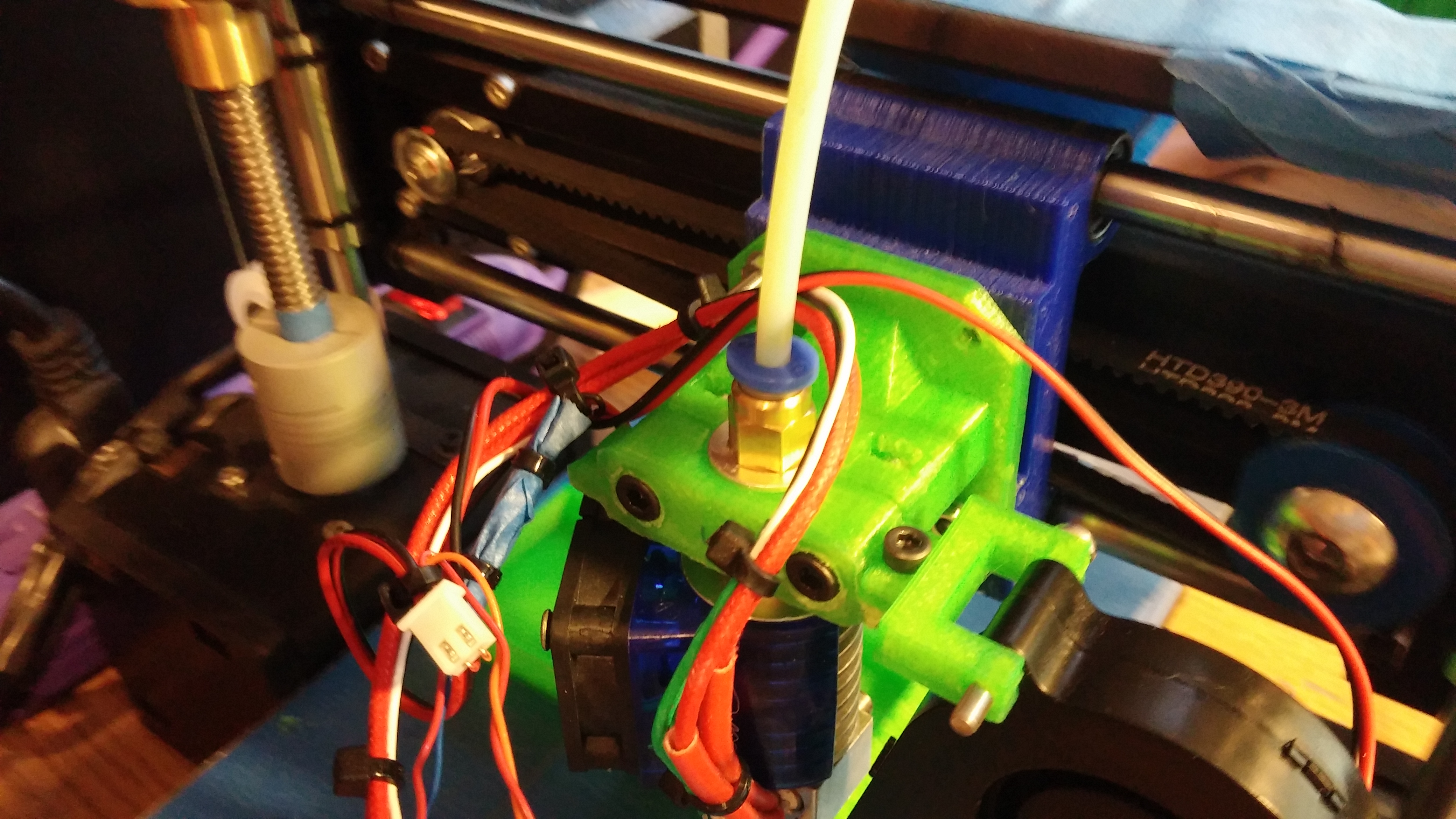 Qubd E3D v6 Bowden X-carriage mount