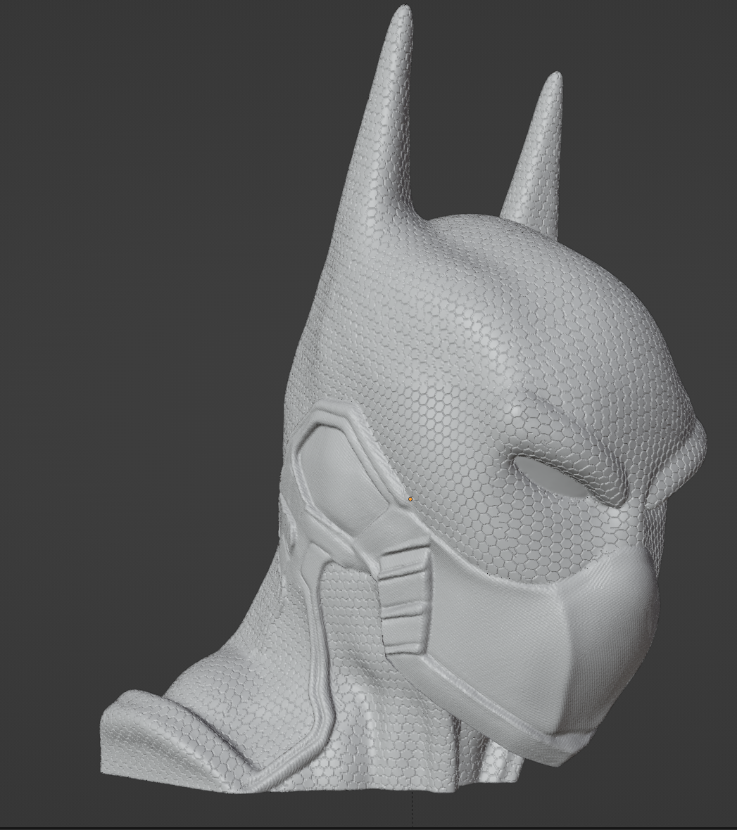 BUST batman JoeMama and IceMage Batman Beyond Evolved