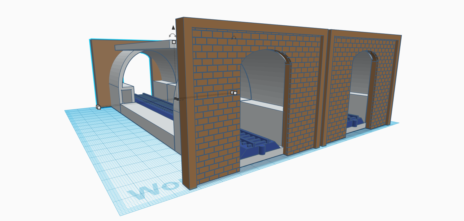 N-Scale Tube Tunnel