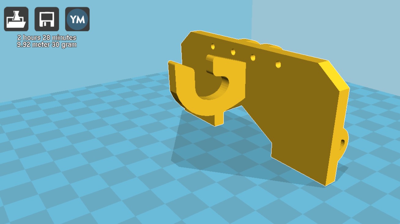 Huina 583 wheel loader Adapter