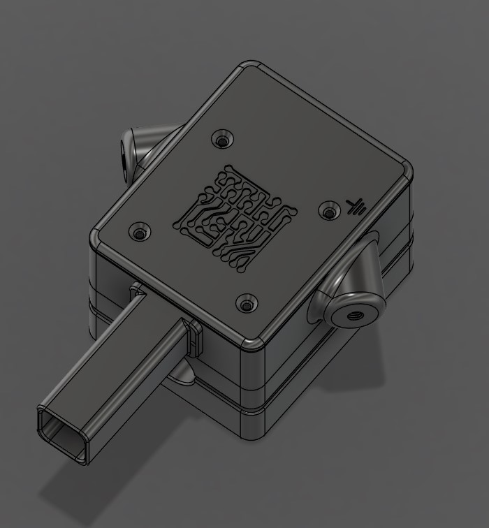 Inverted V Dipole Pole Mount 1:1 Balun Antenna Box