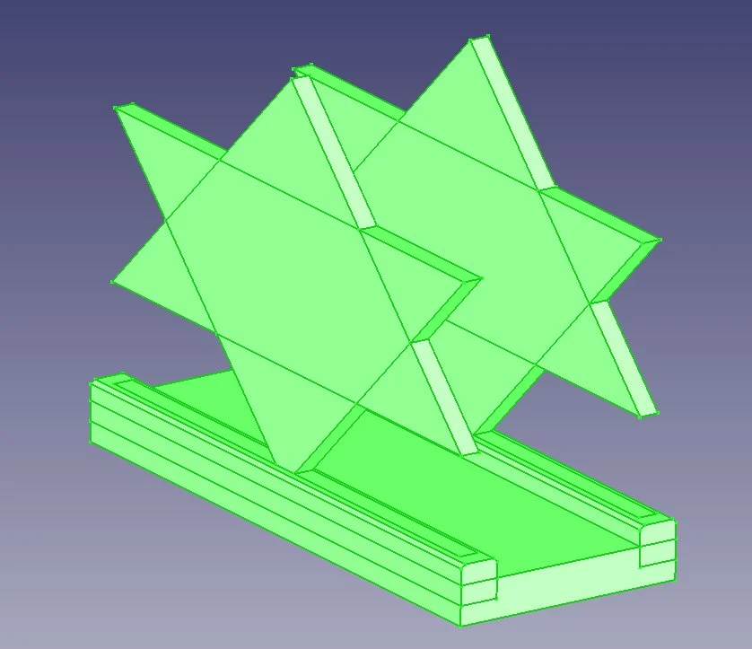 napkins stand - StarOfDavid
