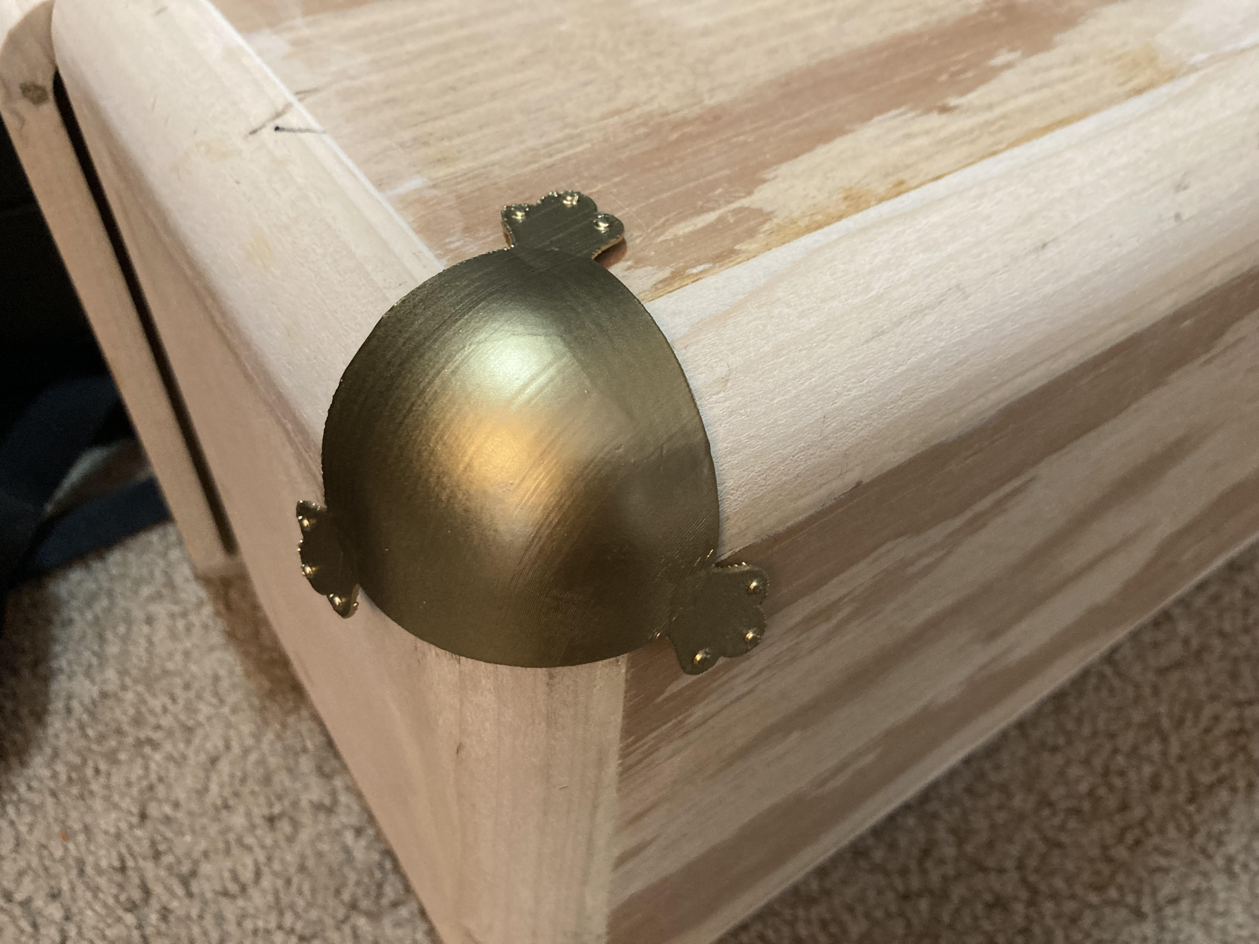 Steamer trunk hardware - Corner Protector
