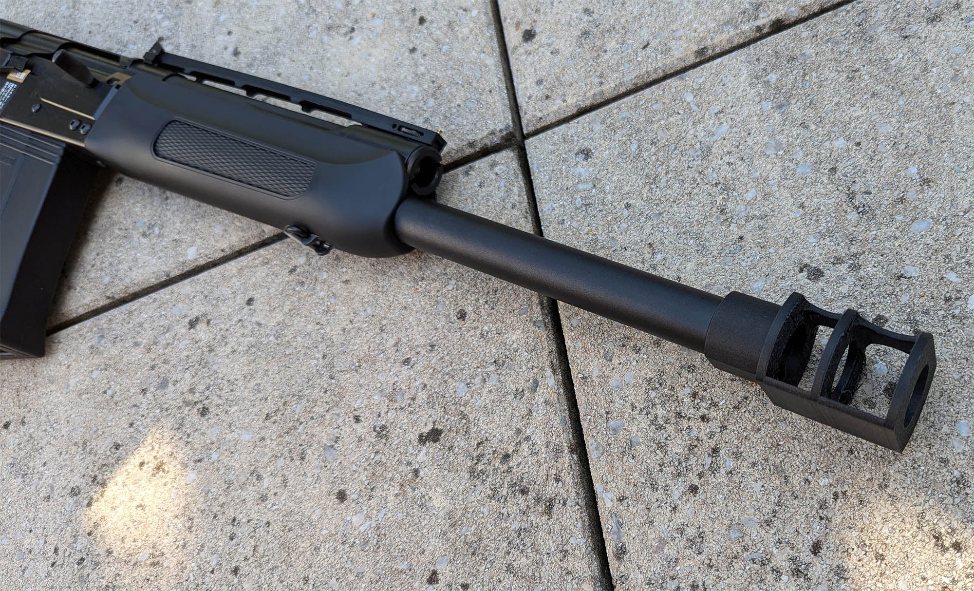 Tokyo Marui Saiga compensator medium