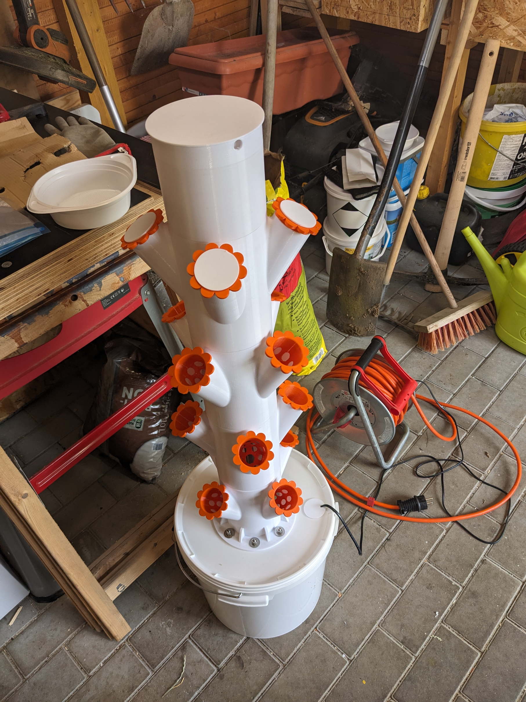 Hydroponic Tower no support