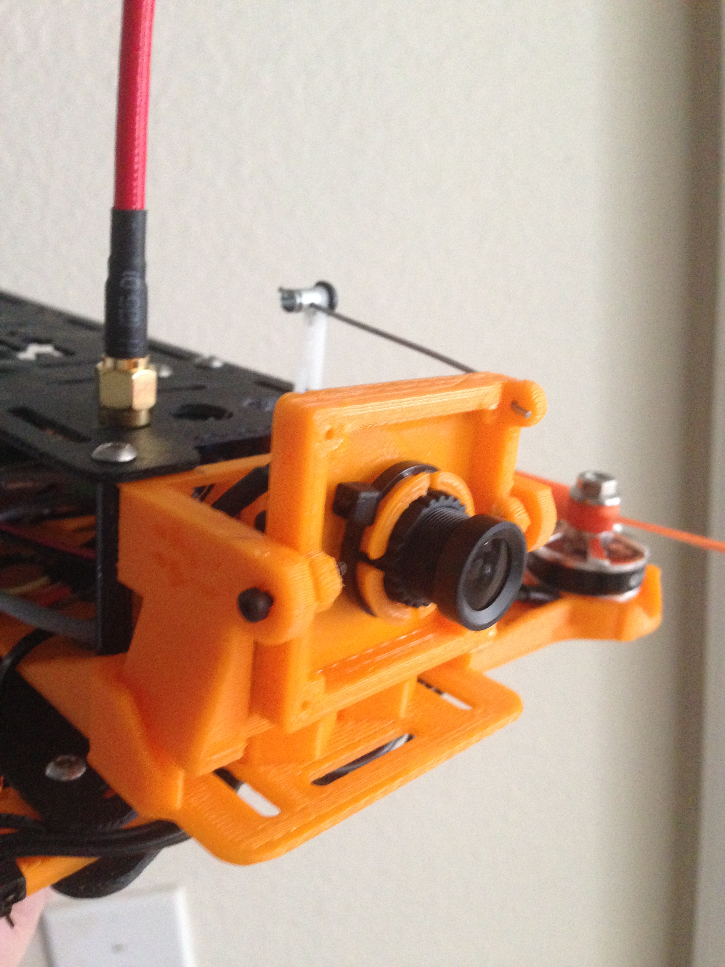 MHQ2 Fat Shark TVL600 FPV camera mount plate