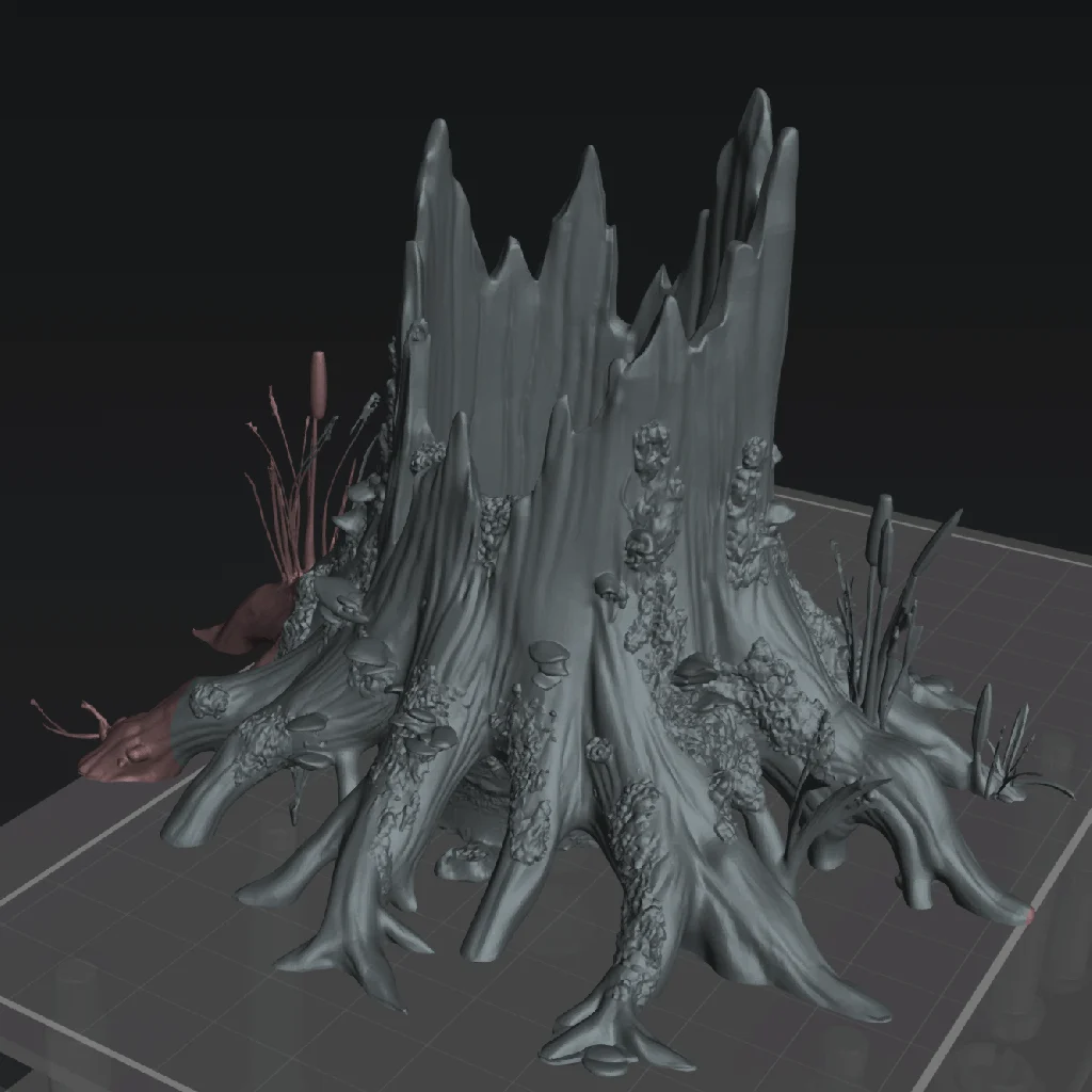 Tree Stump Terrain - The Eightpints The Mire