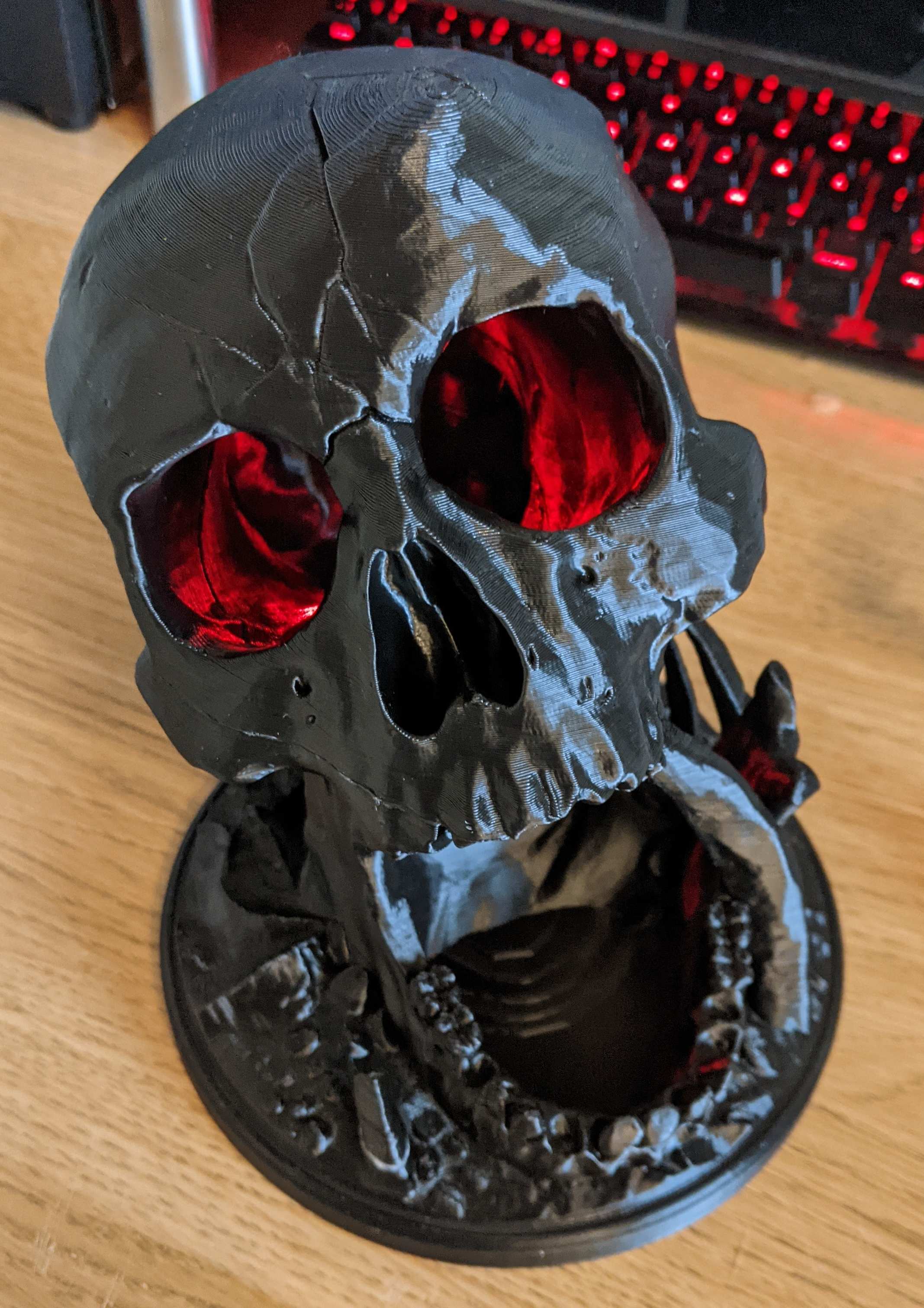 Desert's Kiss Dice Tower - Eye Glow LED Mod