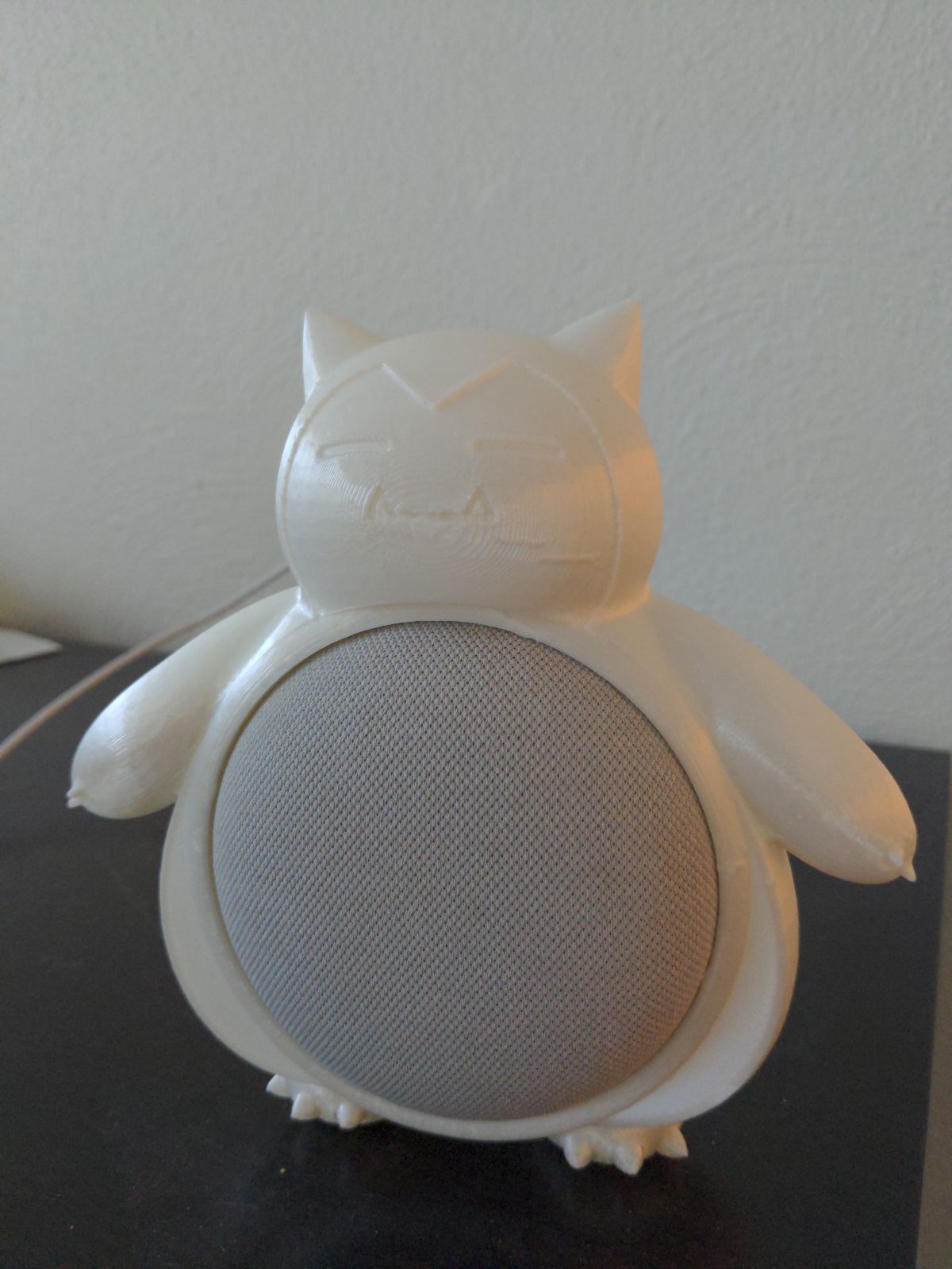 standing snorlax google home mini