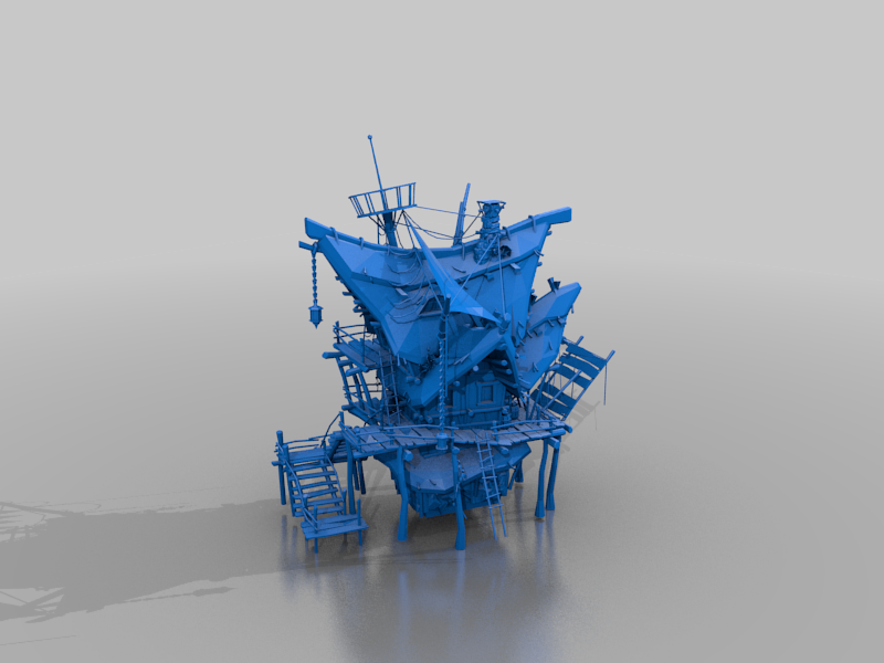 Pirate safehouse - terrain