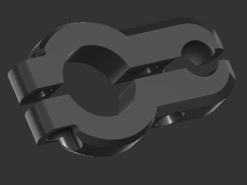 Motorcycle Handlebar-end Mirror Clamps