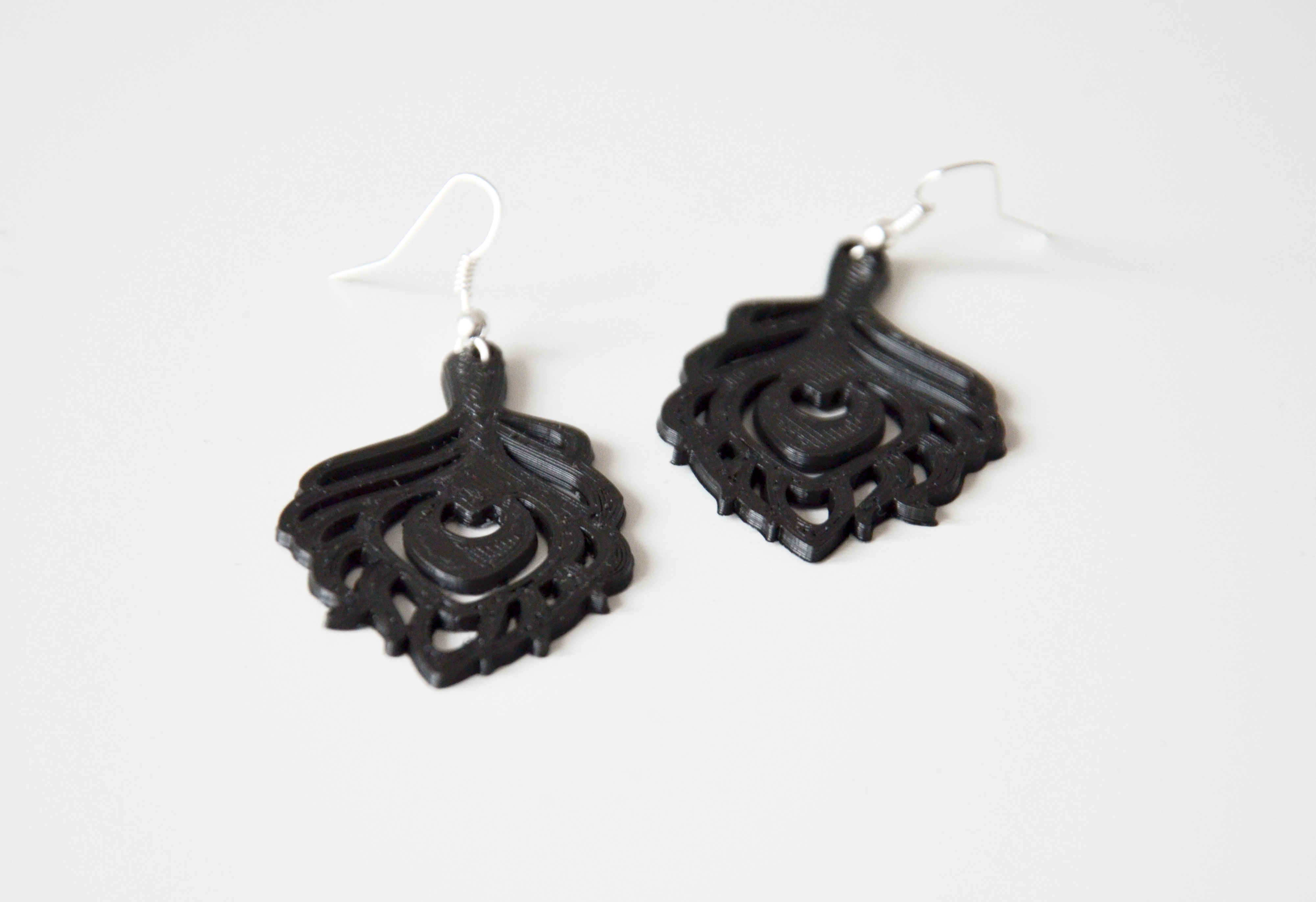 Peacock earings