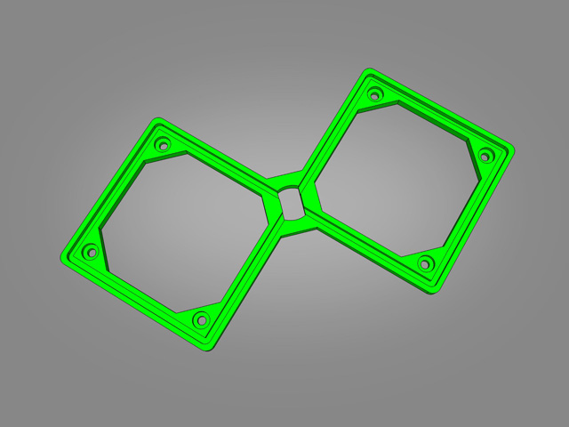 Biquad Antenna FPV 1.2GHz v2