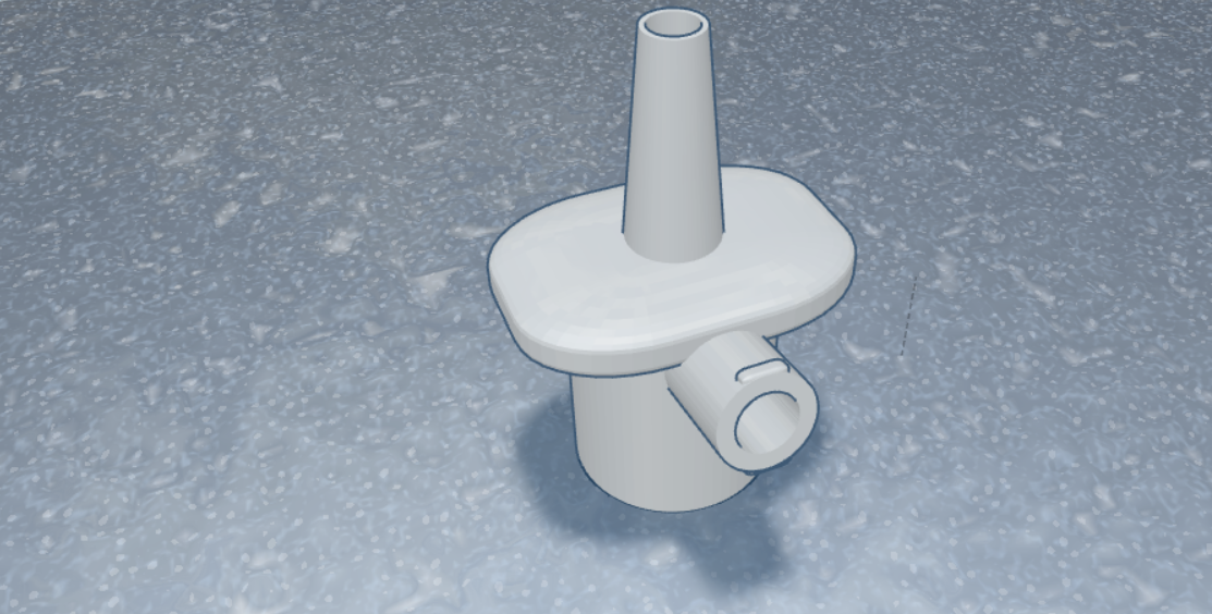 Luer lock endotracheal tube connection
