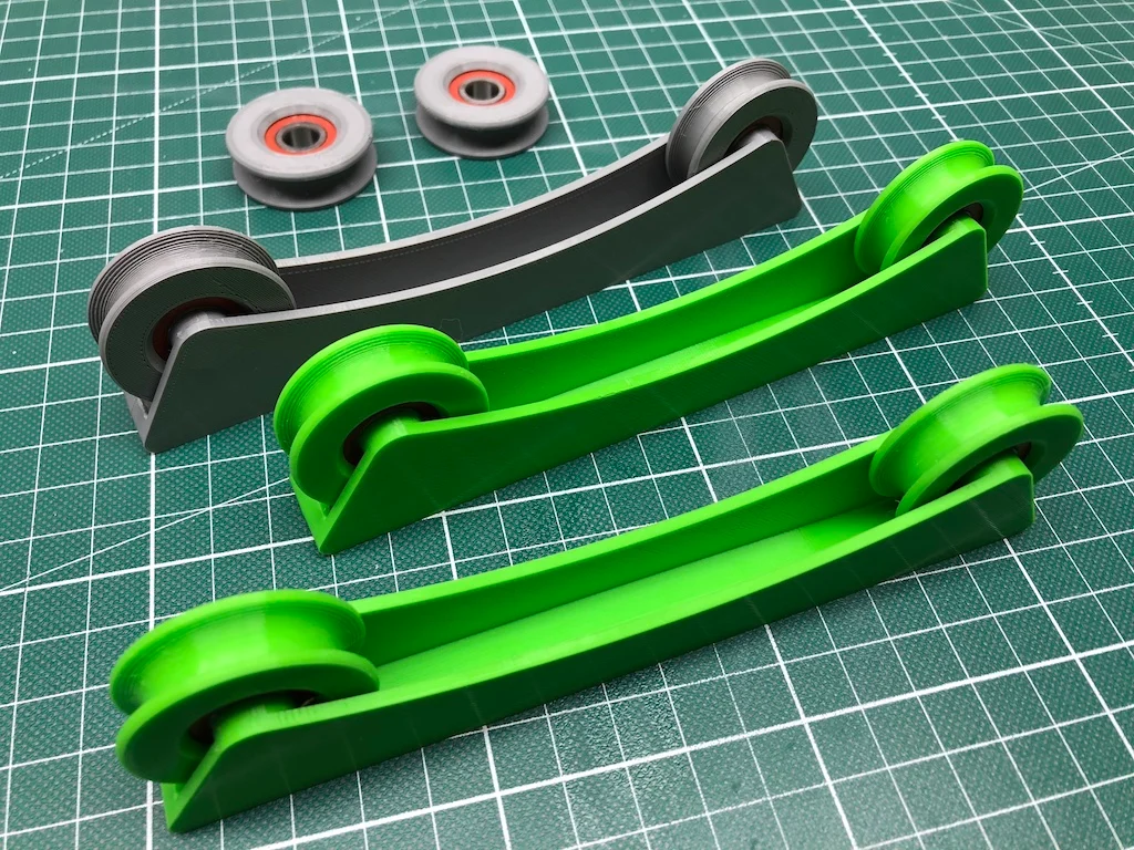 3D Filament Spool Stand w/ Roller Bearings