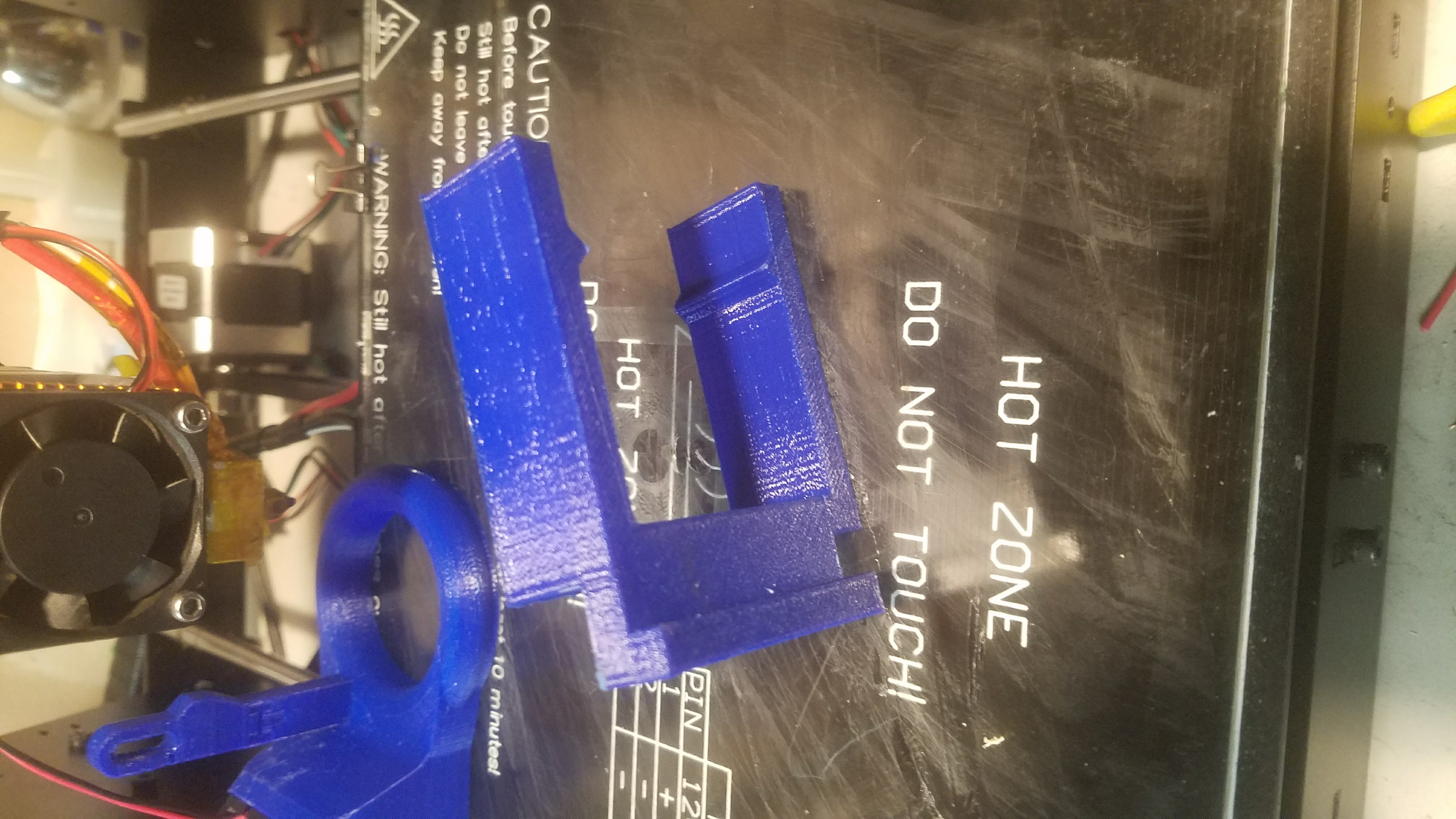 Makerfront MK8 Cooler Duct Mount