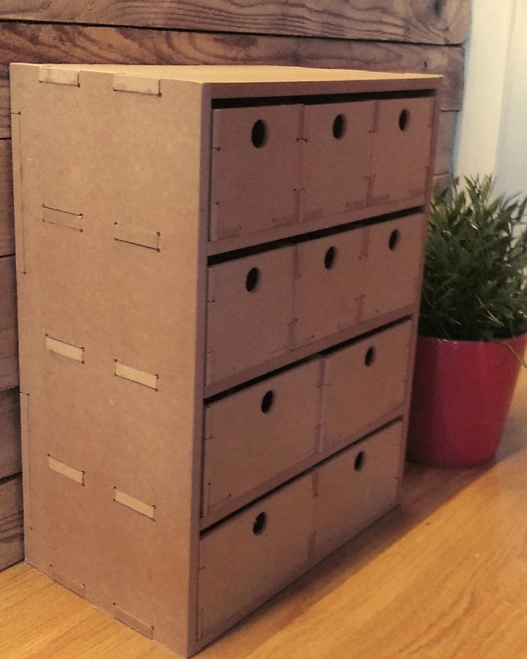 Small dresser, storage MDF 4MM / 8MM CNC DXF