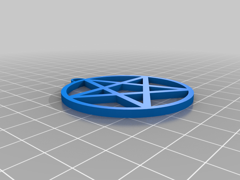 5cm Pentagram Pendant