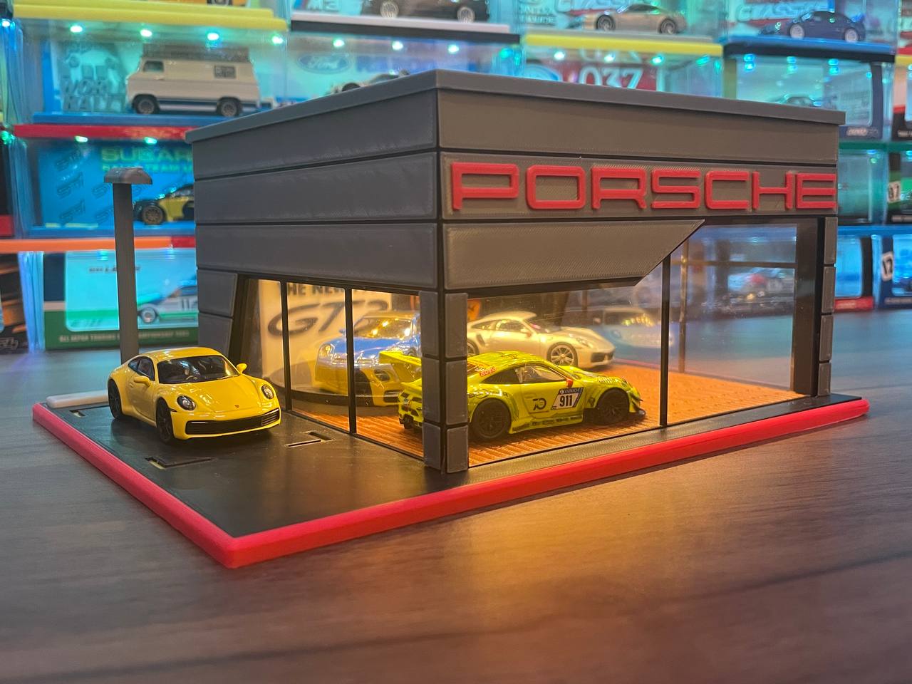 1/64 Car Showroom (Generic Variant Included)