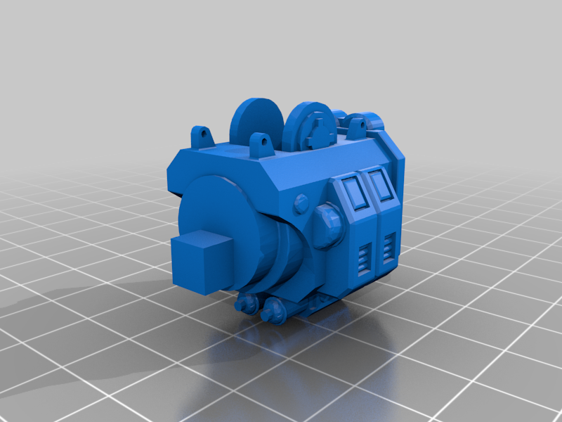 Imperial knight space wolves frost cannon