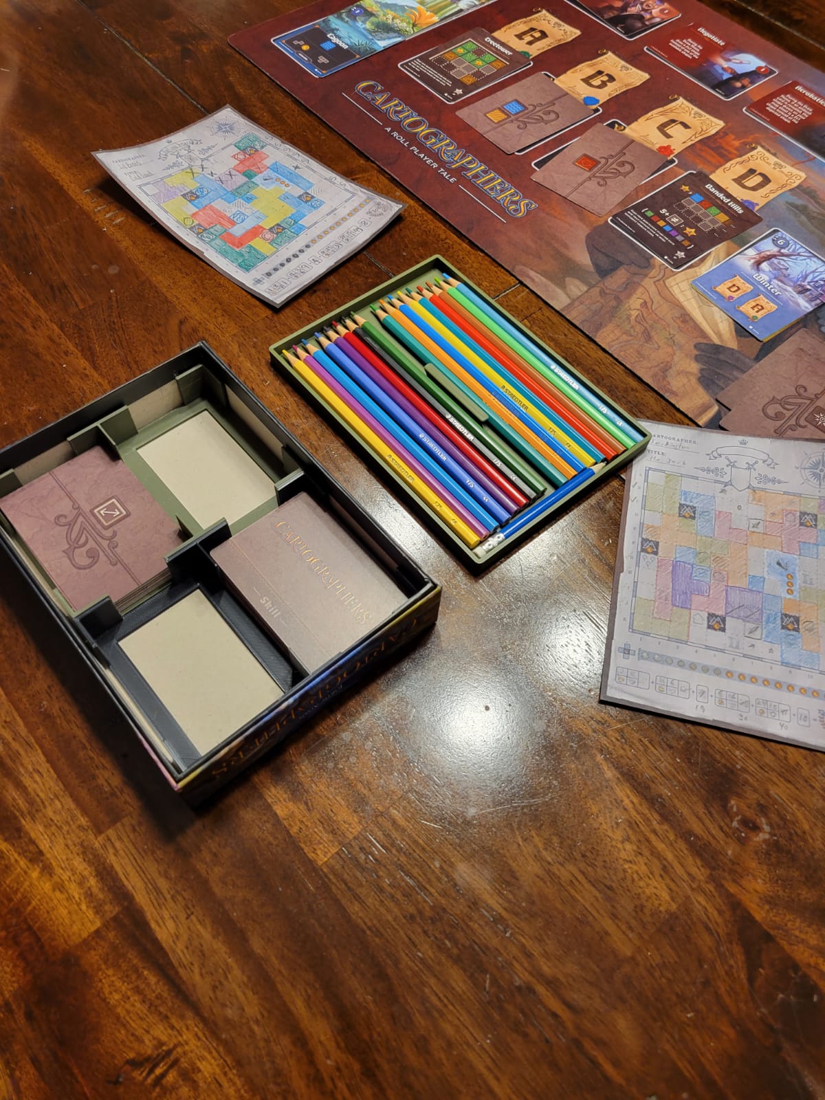 Cartographers + Heroes + Maps