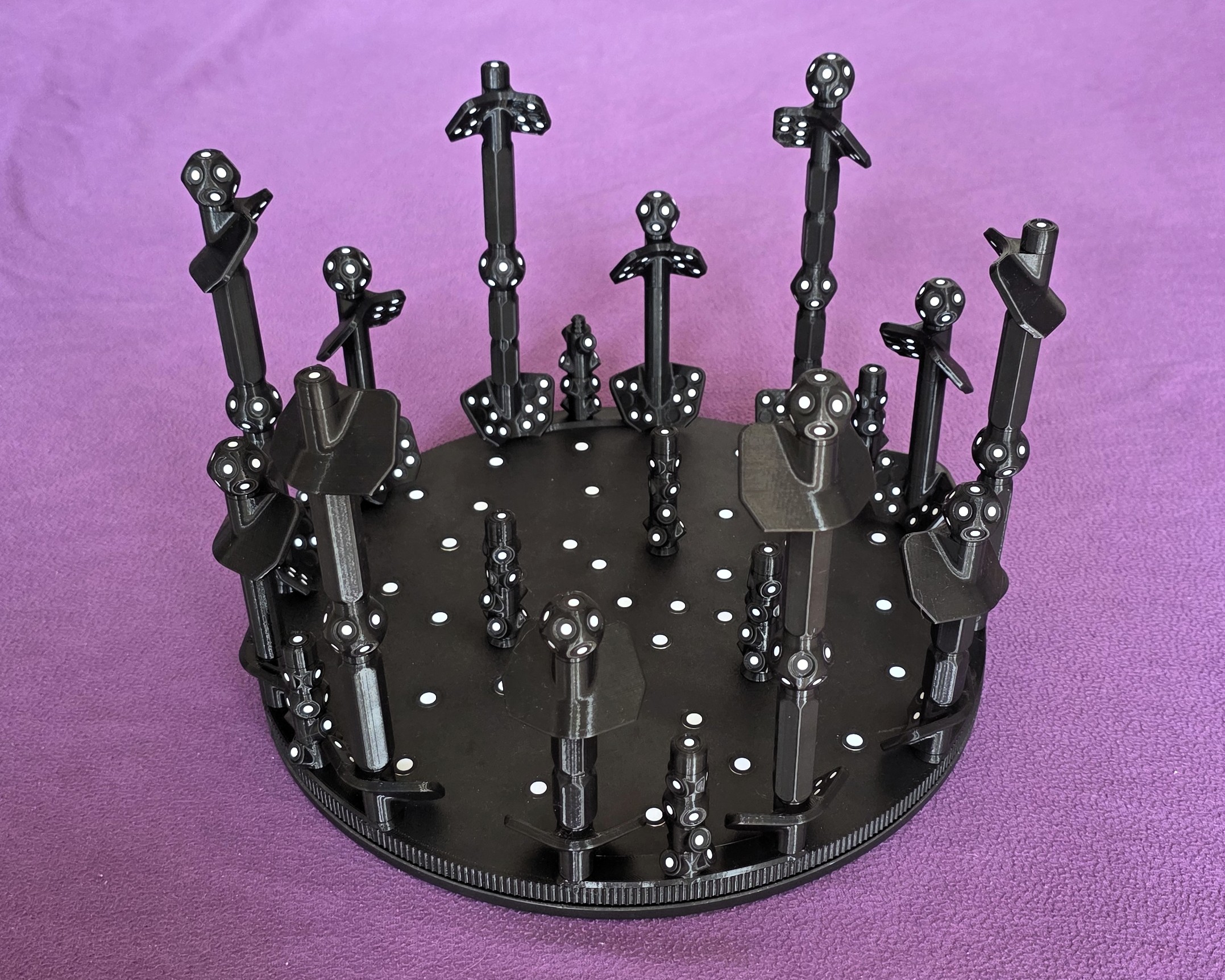 Magnetic 3D Scanner Turntable for SMMT | Magnetischer 3D Scanner Drehteller für SMMT
