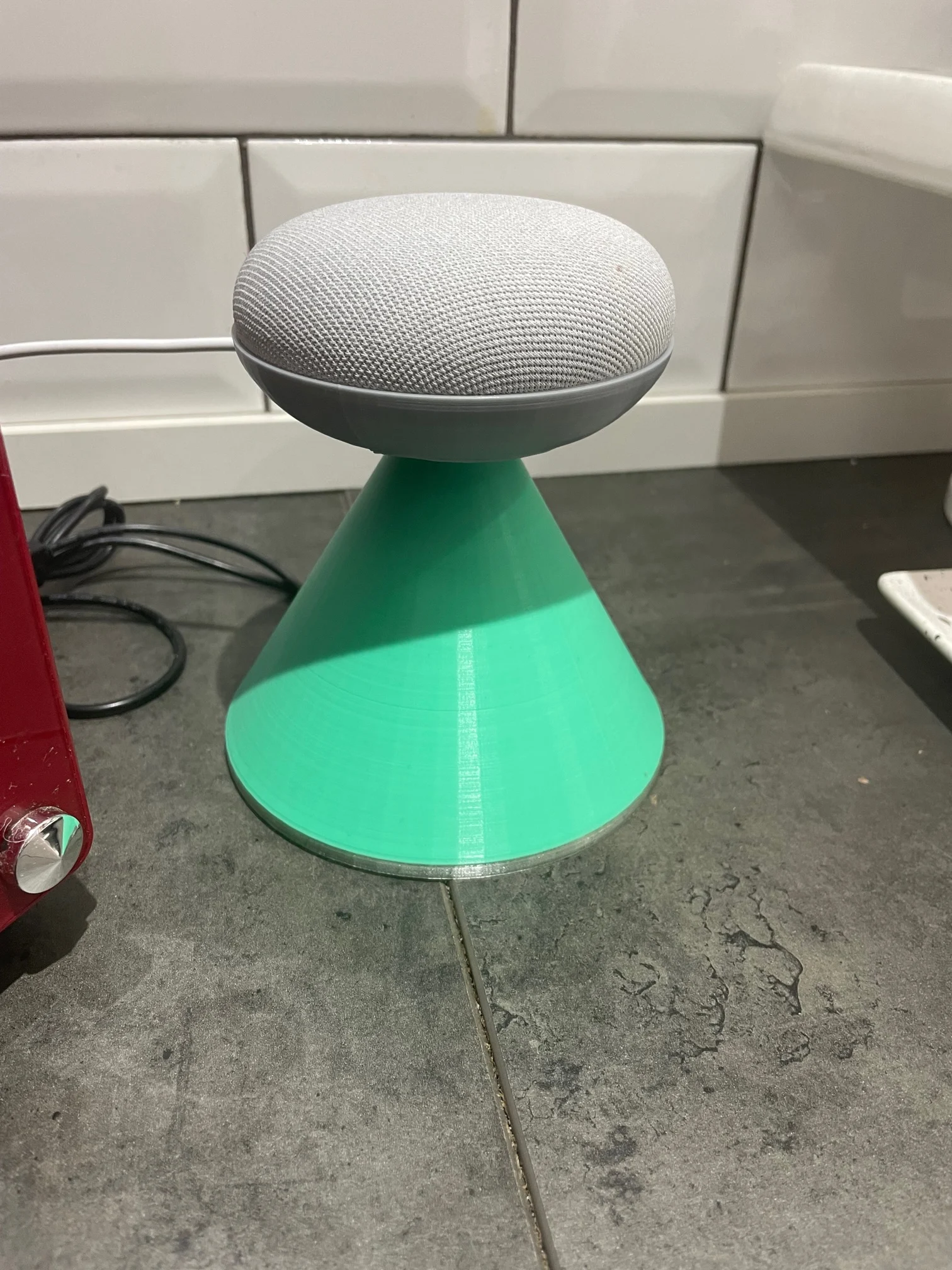 GOOGLE HOME MINI UFO ABDUCTION STAND