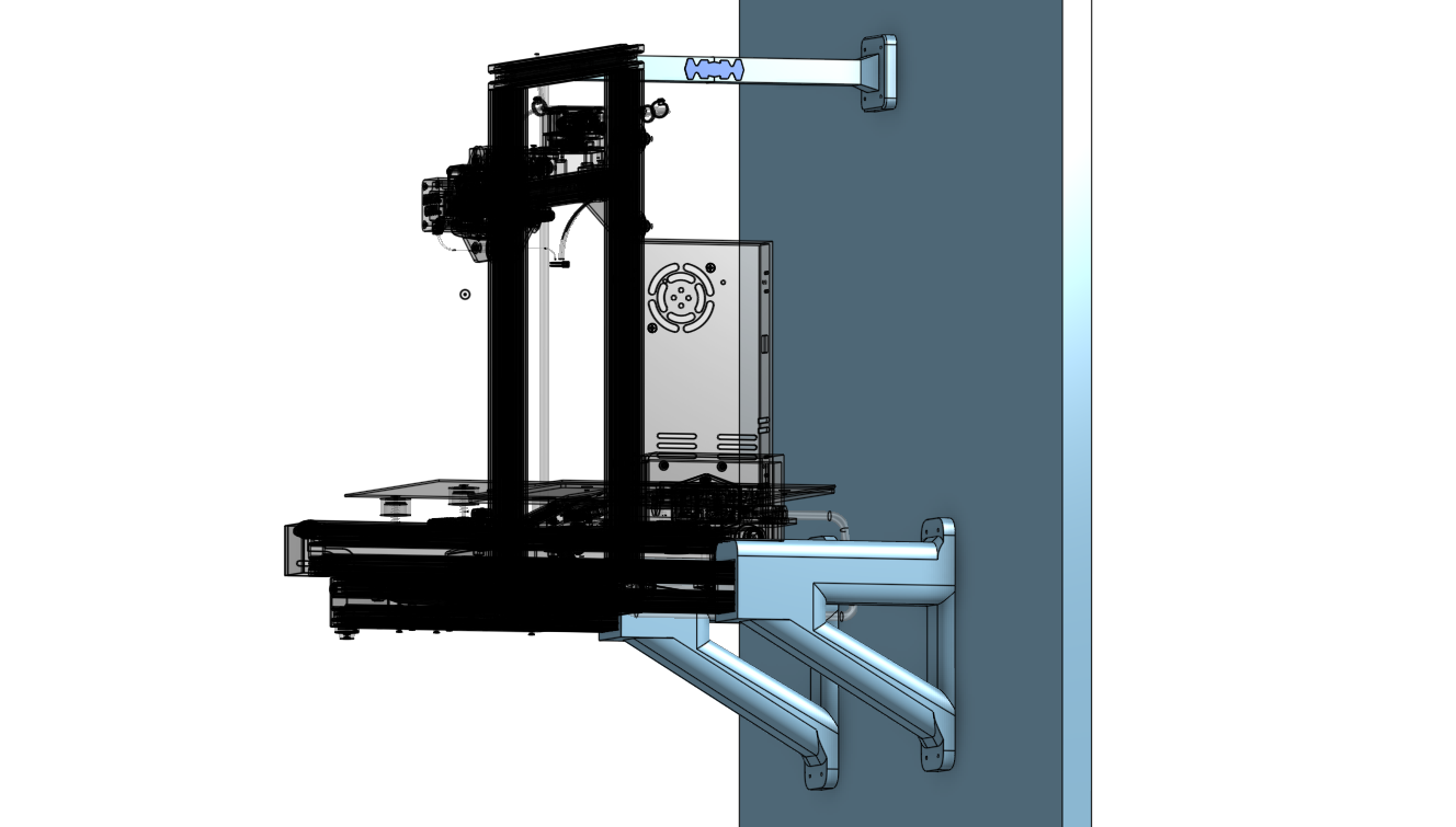 Ender 3 Wall Mount
