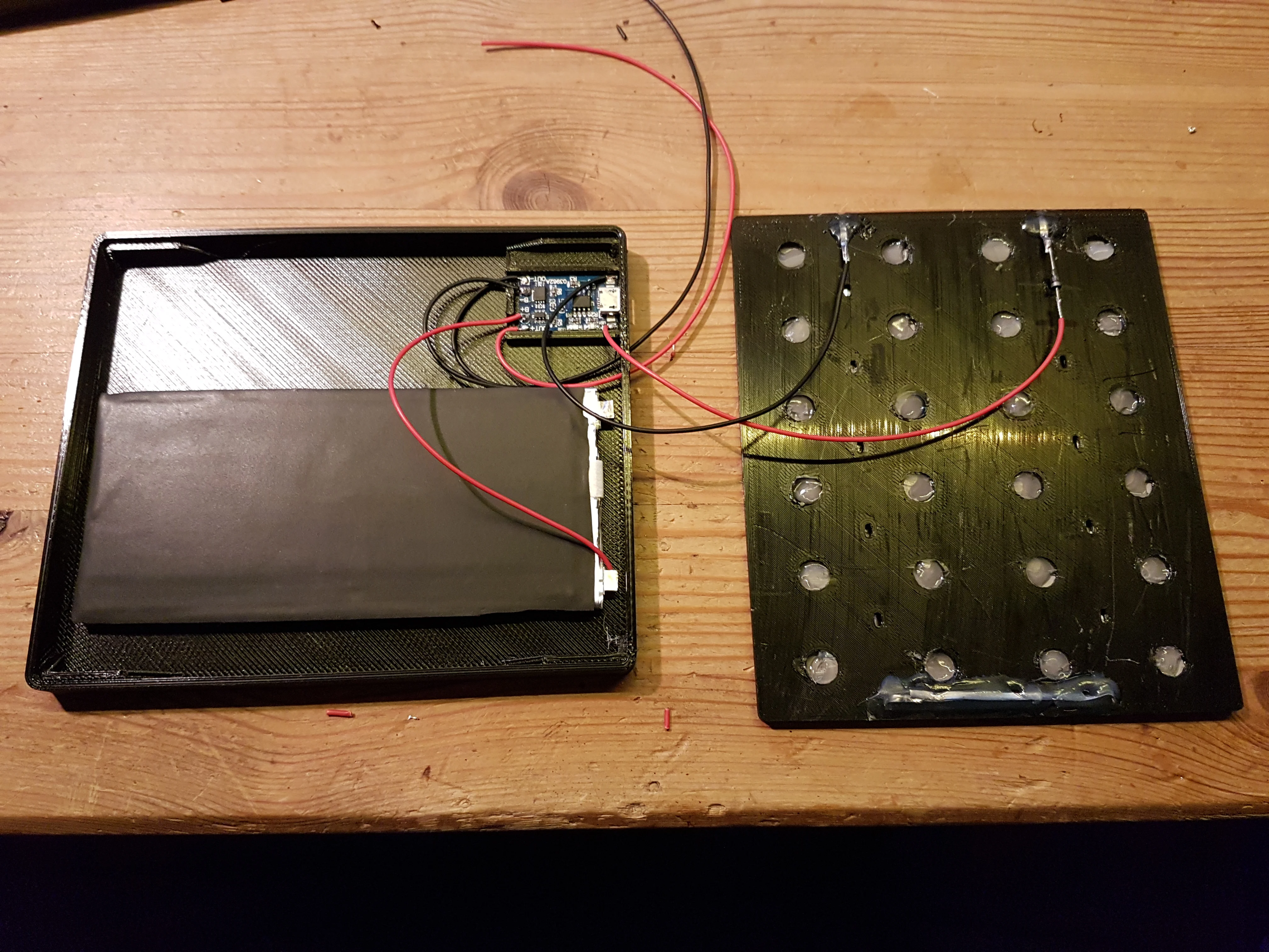 Accumod for my DIY 6V solar panel (Powerbank) -- Akkumod für mein DIY 6V Solarmodul