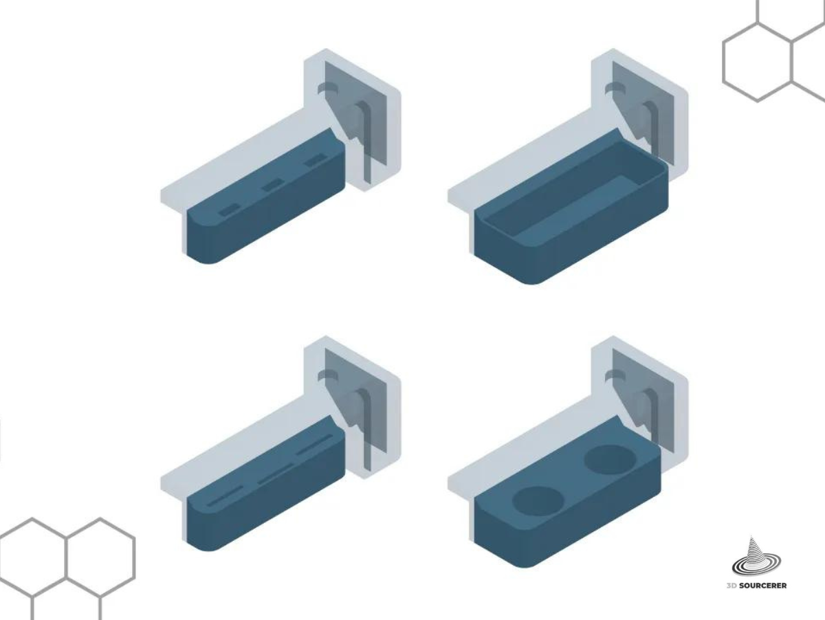 DELACK ENCLOSURE MODULAR TOP CORNER