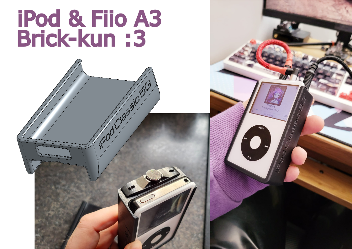 iPod & Fiio A3 Brick
