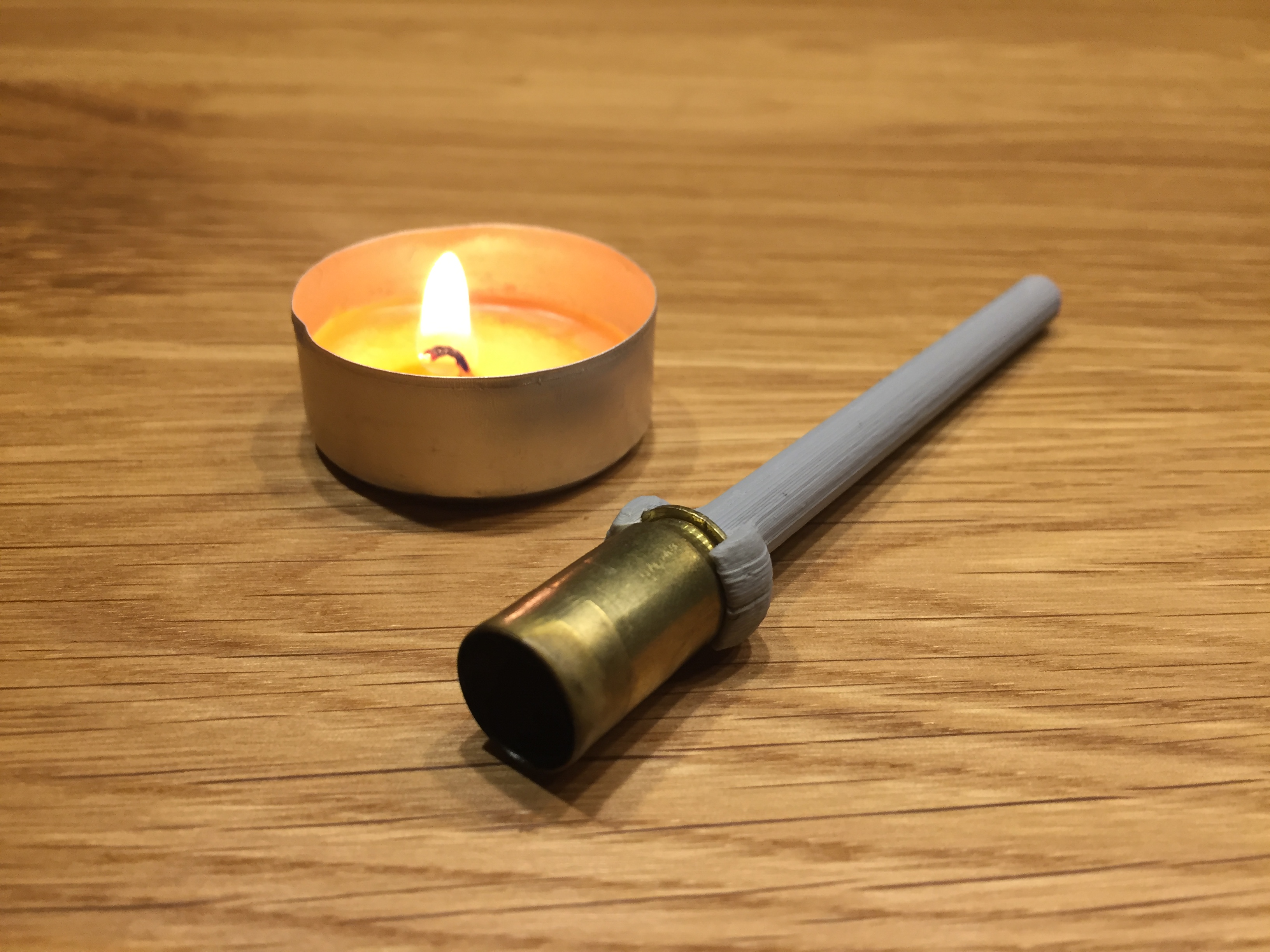 Candle extinguisher .45 ACP