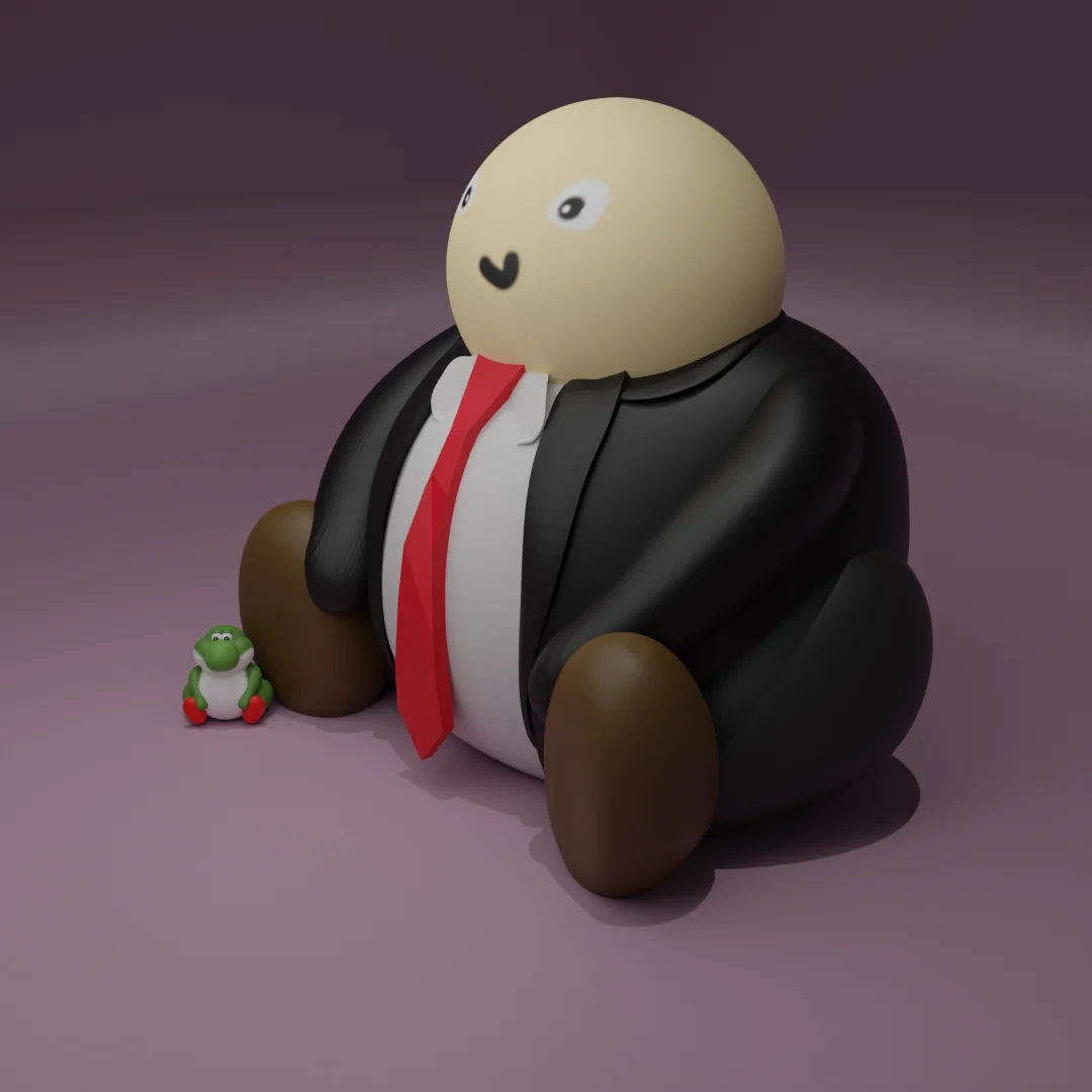 Chonk Hitman 47 - Fat Yoshi