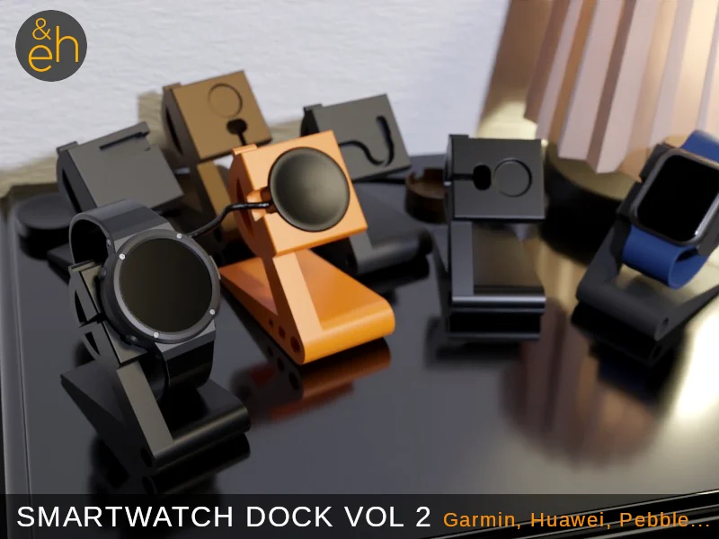 Universal Smartwatch Dock Vol 2 - Google, Samsung, Amazfit, Huawei, Garmin, Pebble etc.