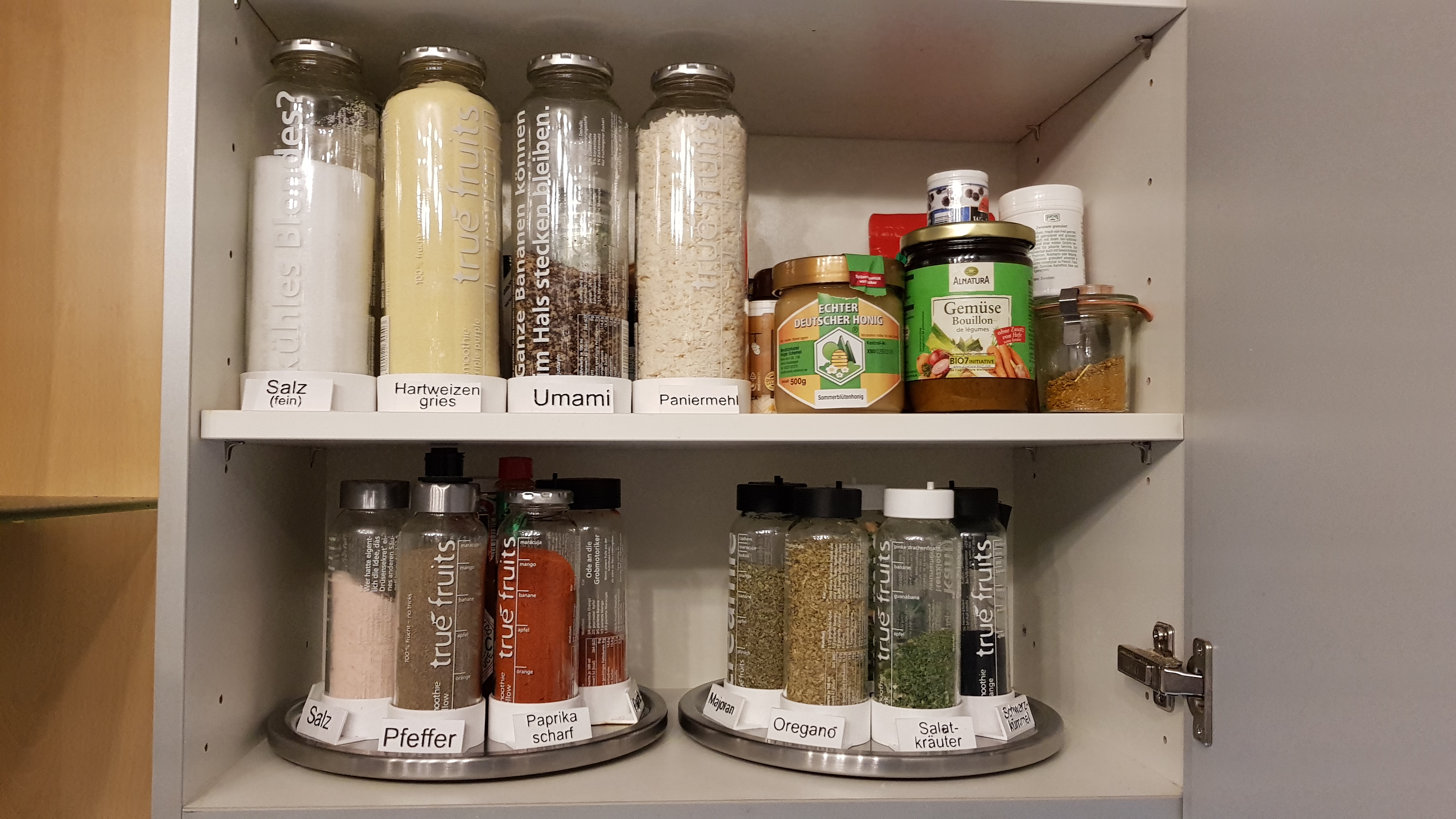Truefruits upcycling Project Herbs an Spicery