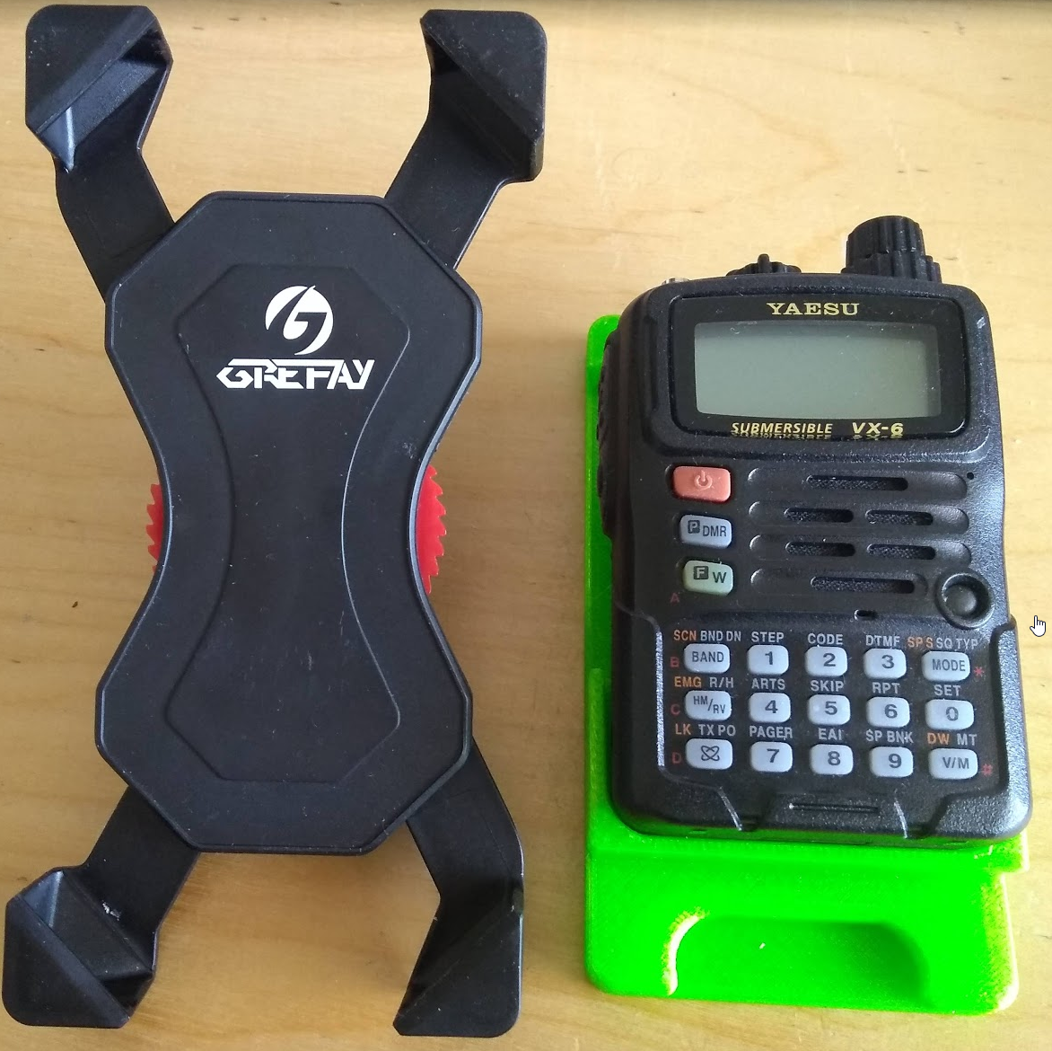 Yaesu VX-6 bikeholder adapter
