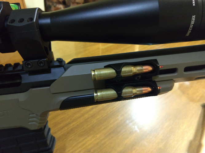 .308W MLok Spare Round Holder