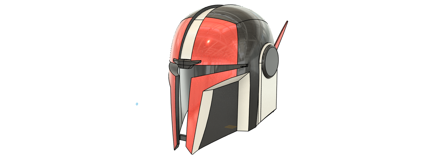 "Blitz" Mandalorian Helmet