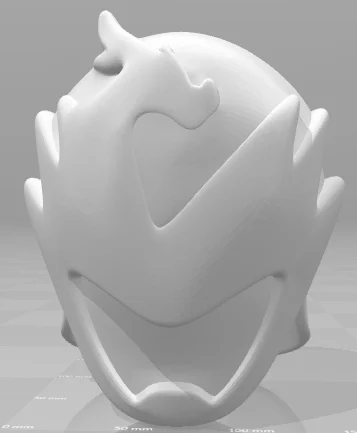 Helmet power ranger Ryu commander